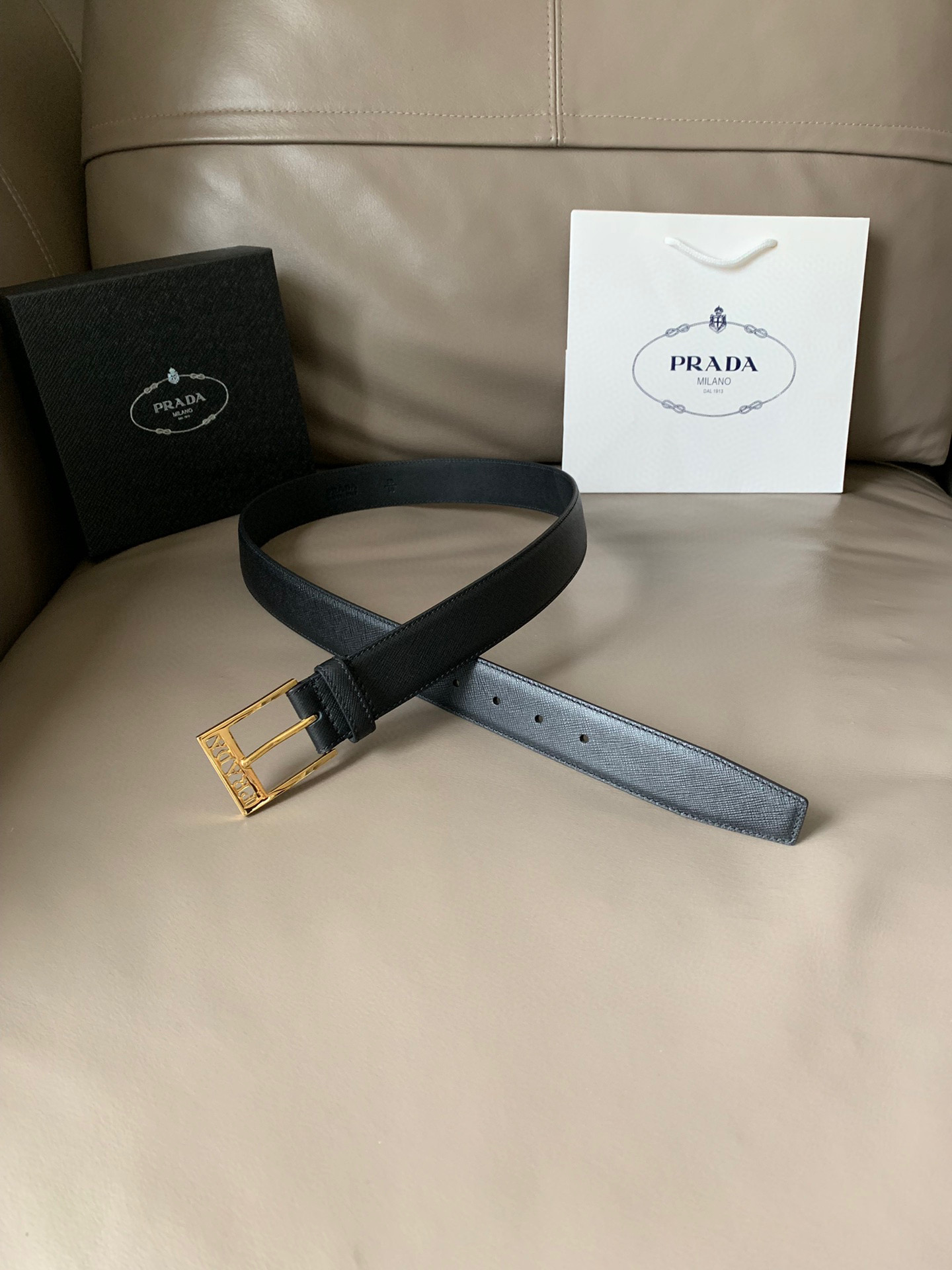 프라다 Prada 벨트 34mm