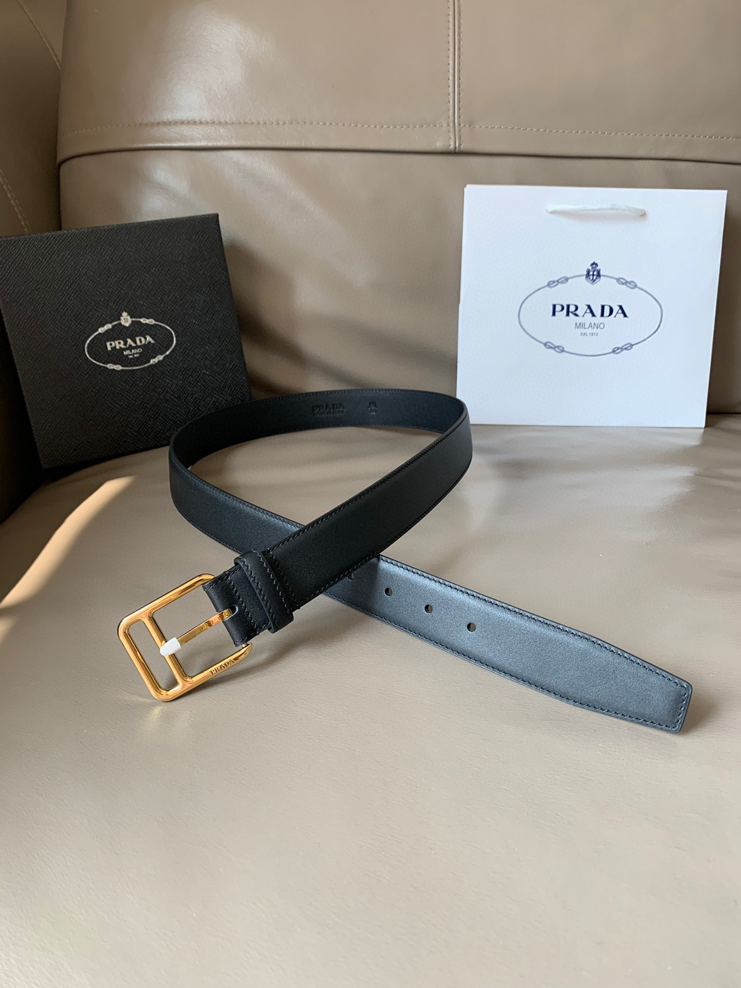 프라다 Prada 벨트 34mm