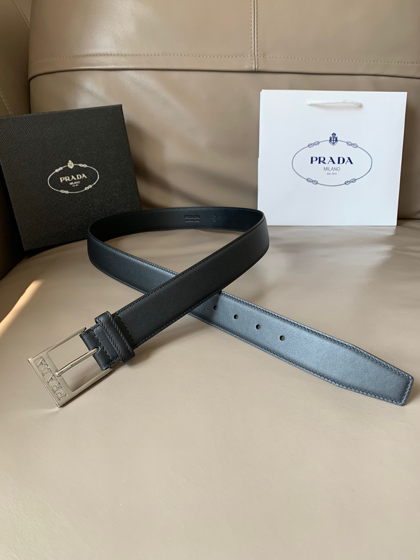 프라다 Prada 벨트 34mm