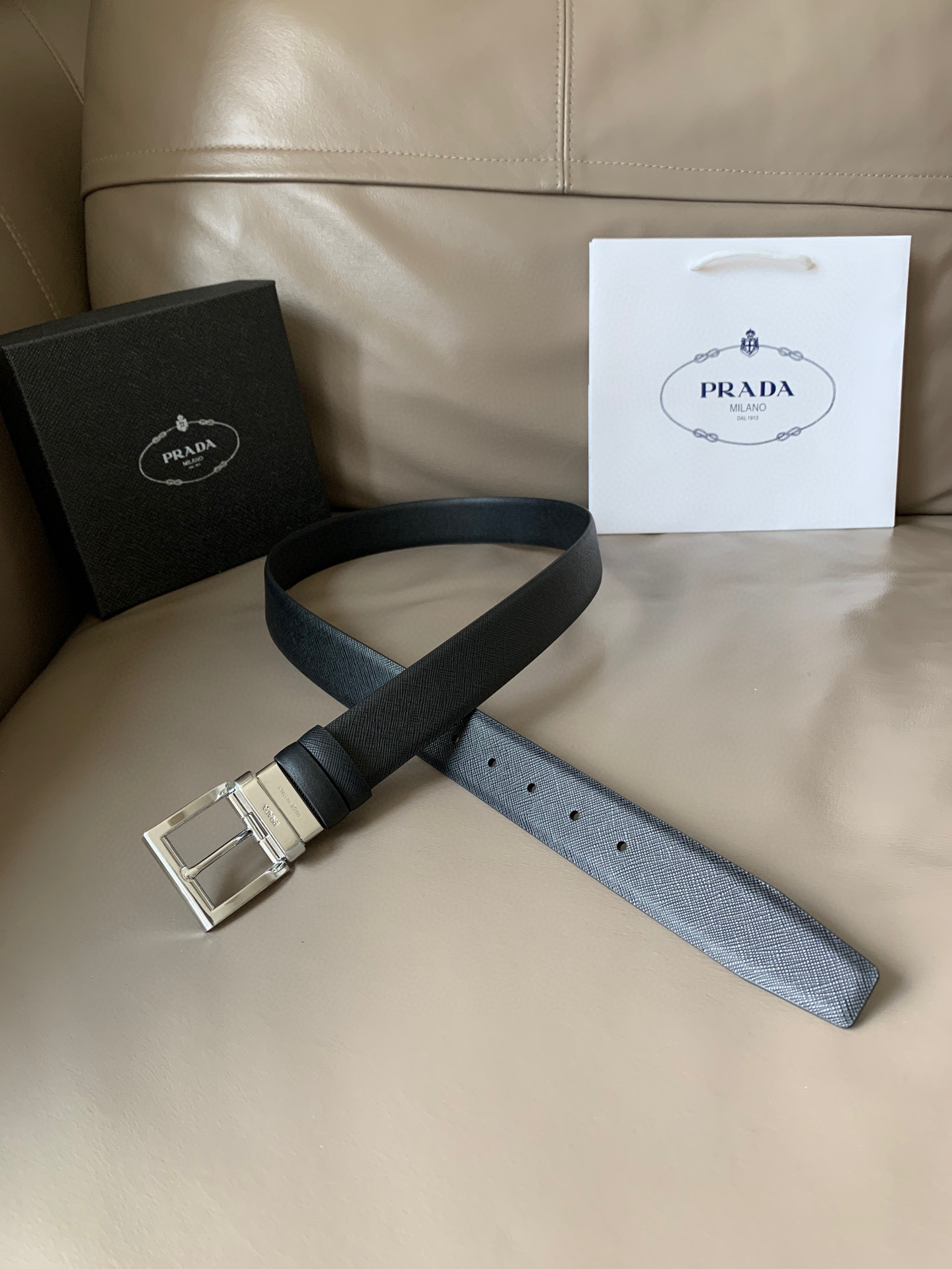 프라다 Prada 벨트 34mm