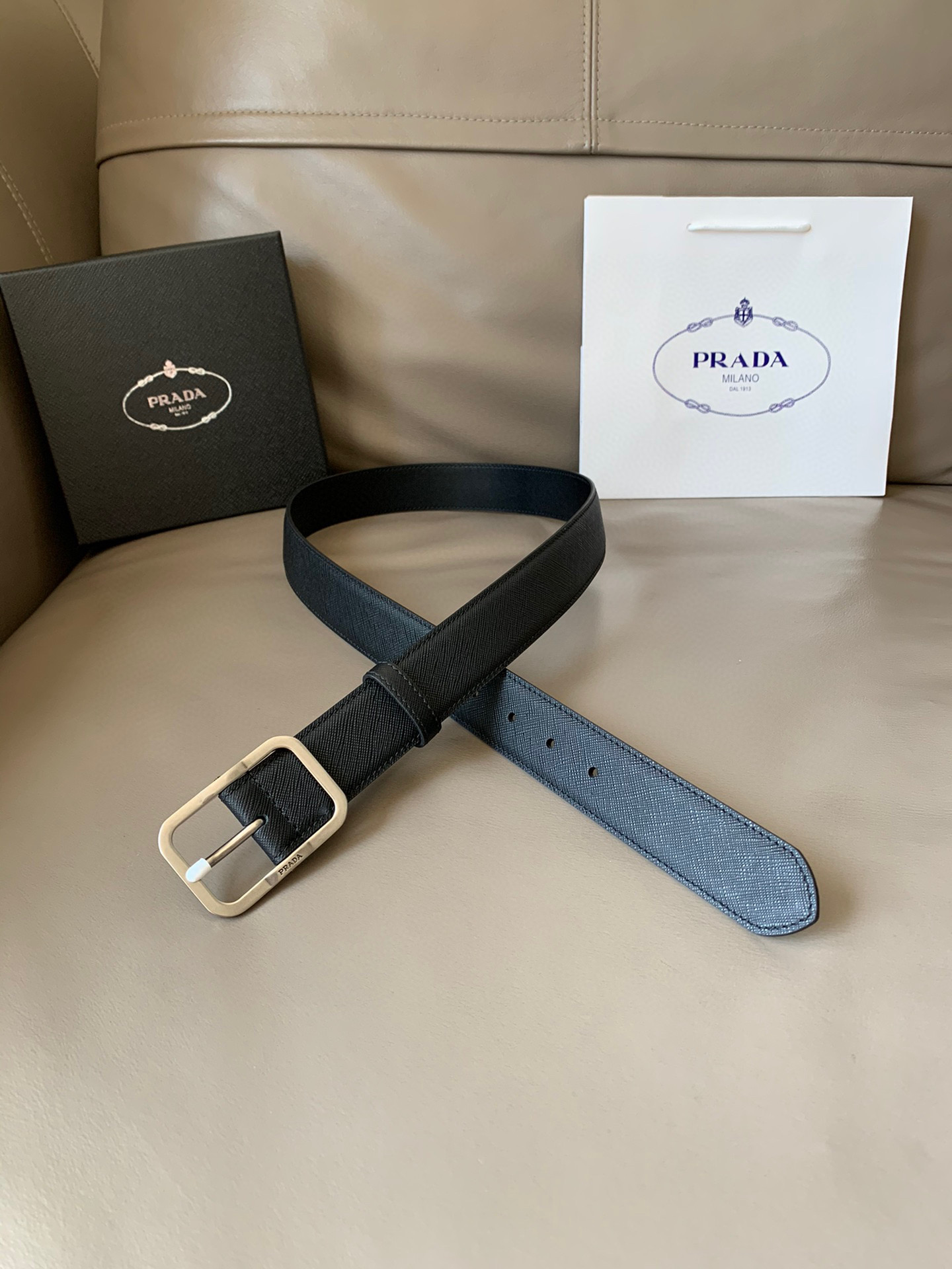 프라다 Prada 벨트 34mm