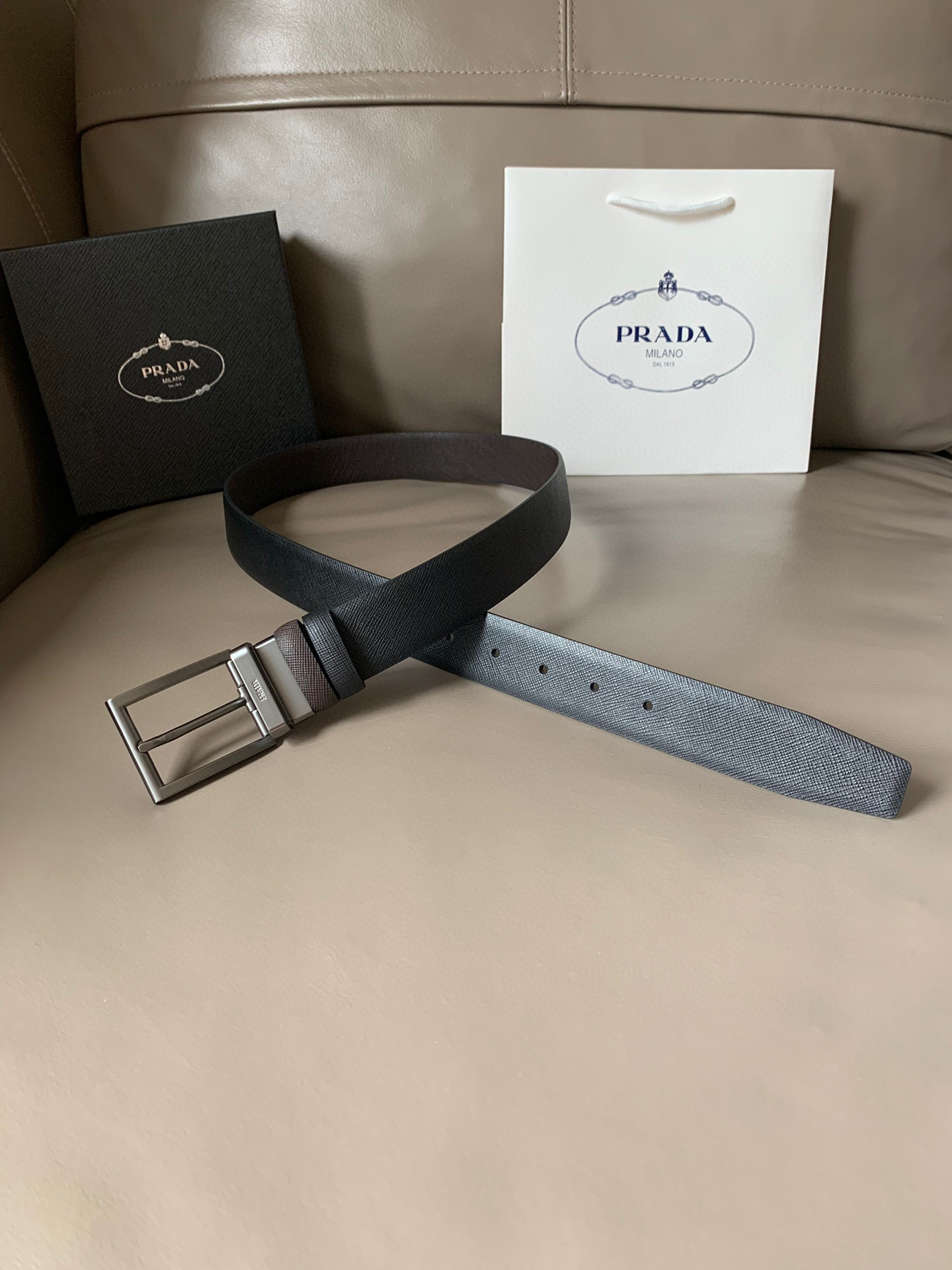 프라다 Prada 벨트 34mm