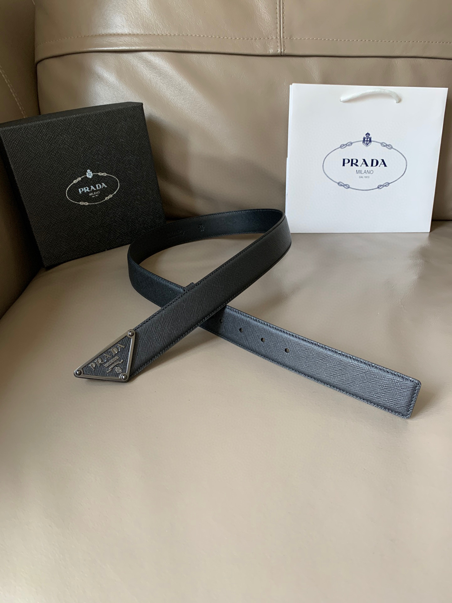 프라다 Prada 벨트 34mm