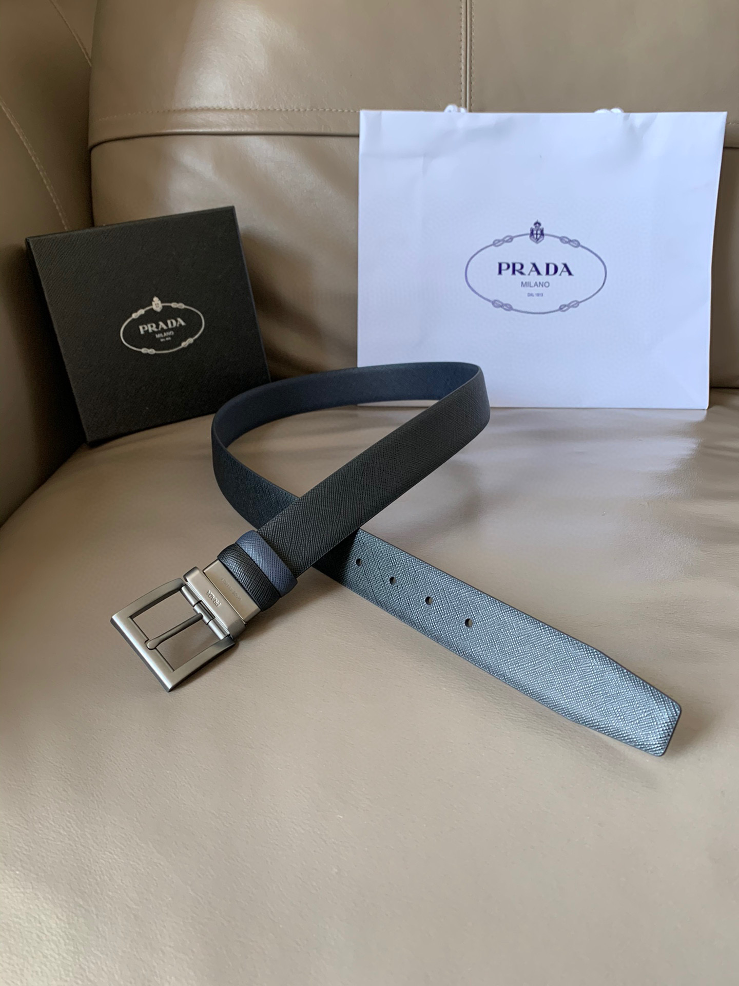 프라다 Prada 벨트 35mm