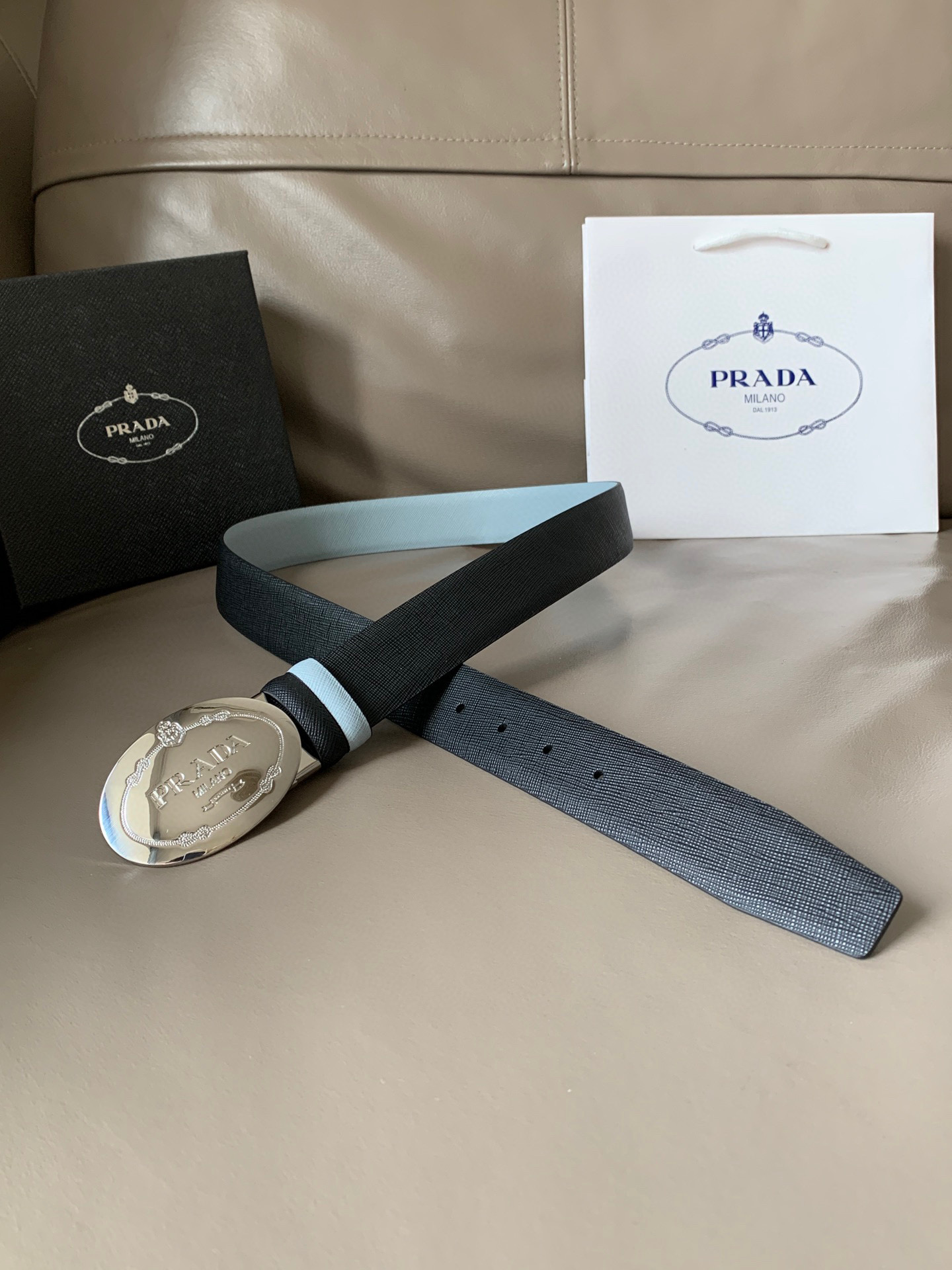 프라다 Prada 벨트 34mm