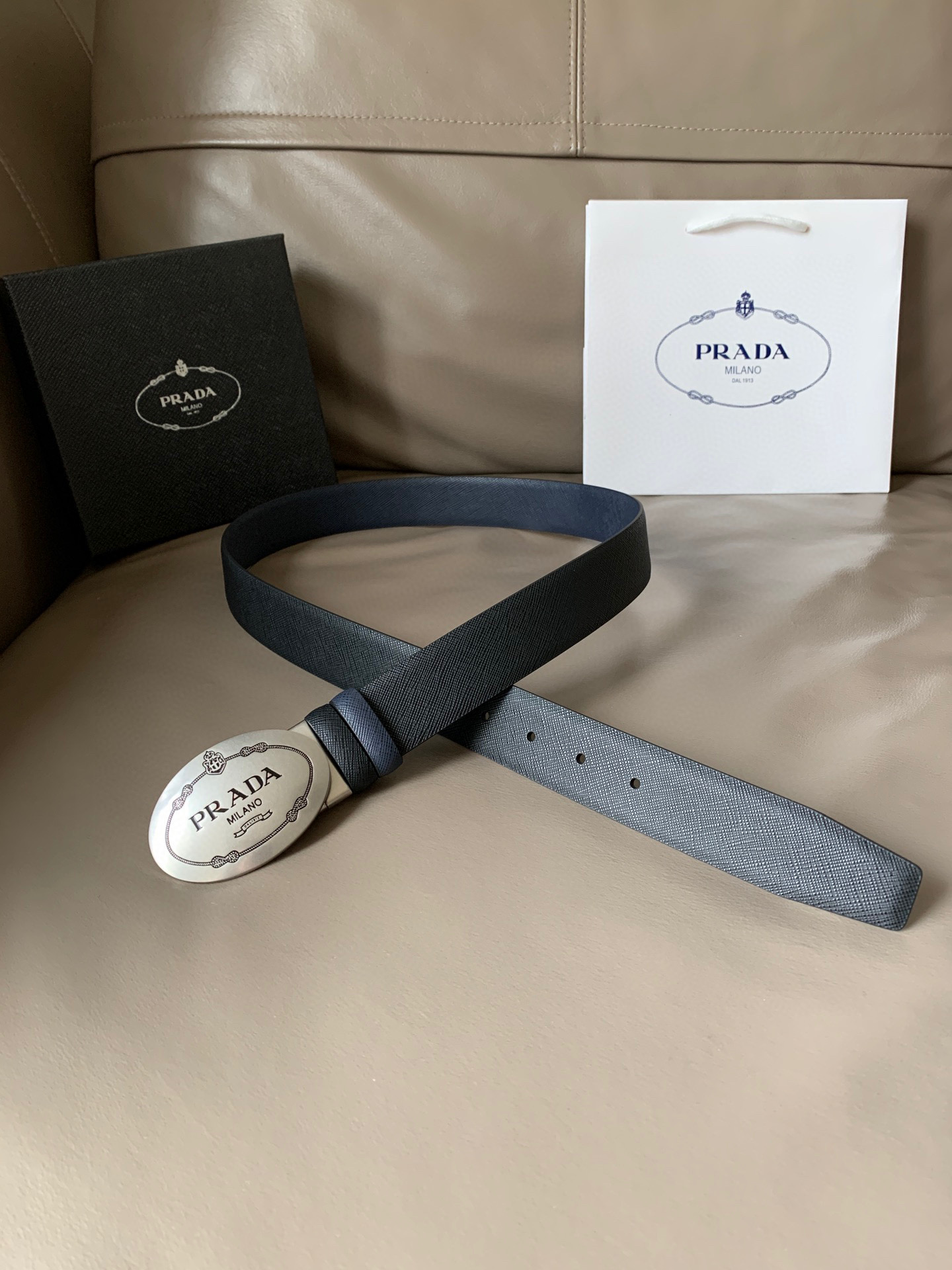 프라다 Prada 벨트 34mm