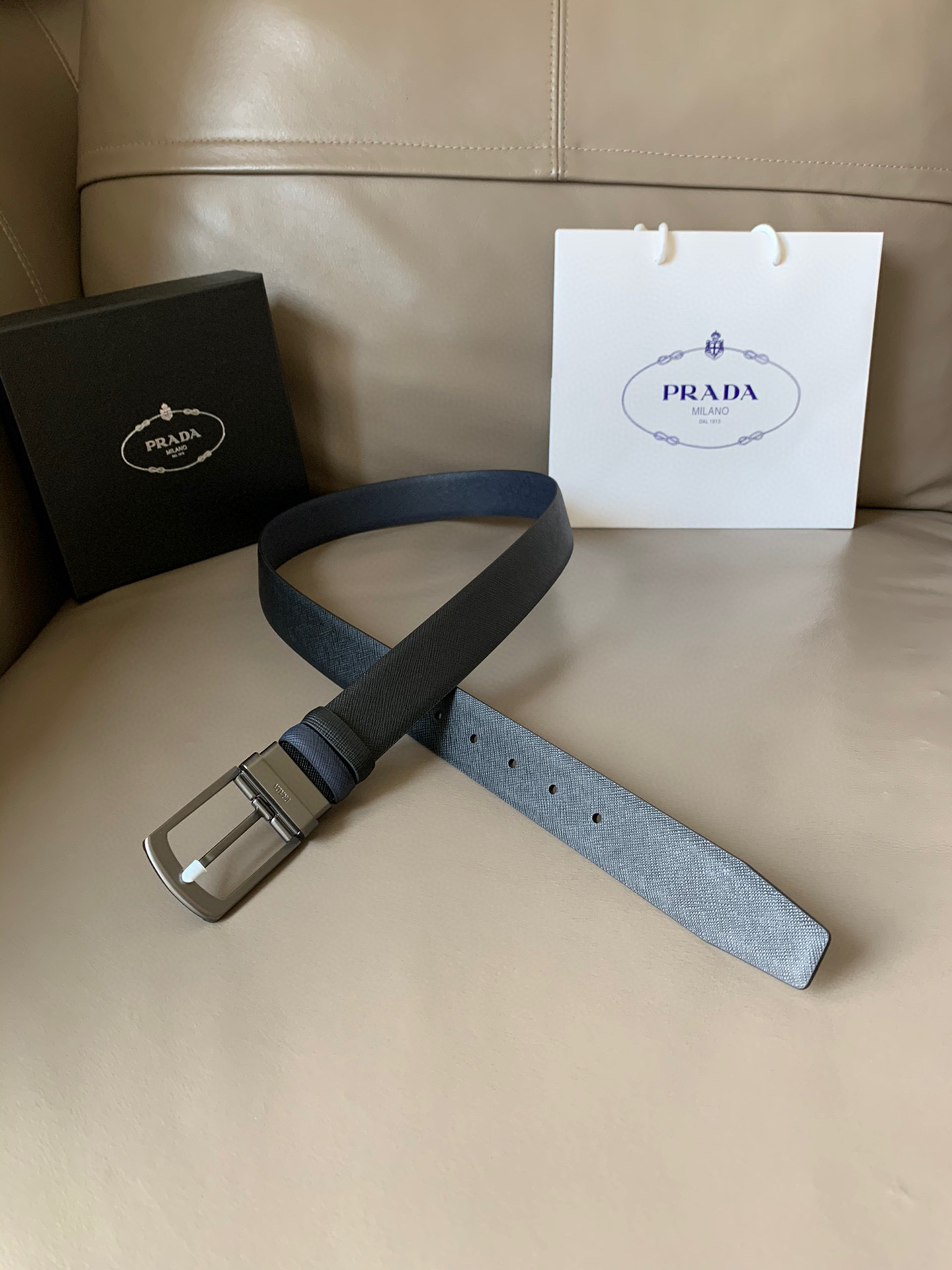 프라다 Prada 벨트 34mm