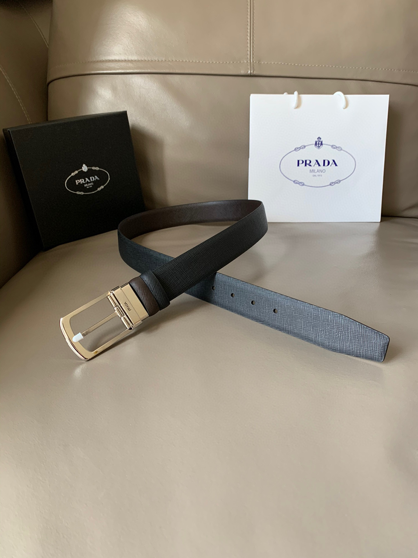 프라다 Prada 벨트 34mm