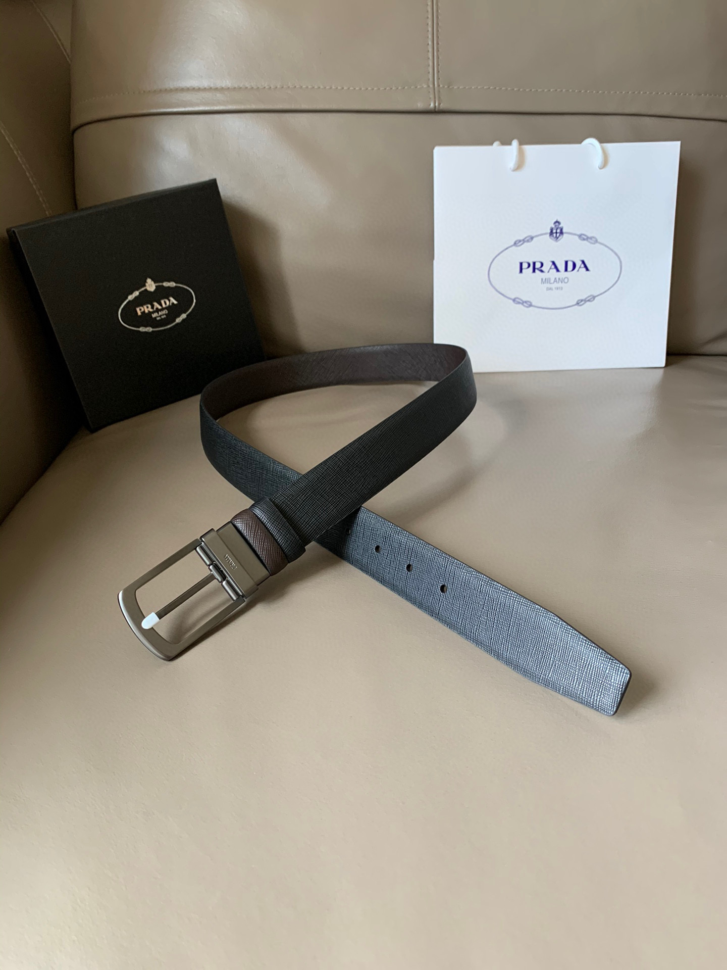 프라다 Prada 벨트 34mm