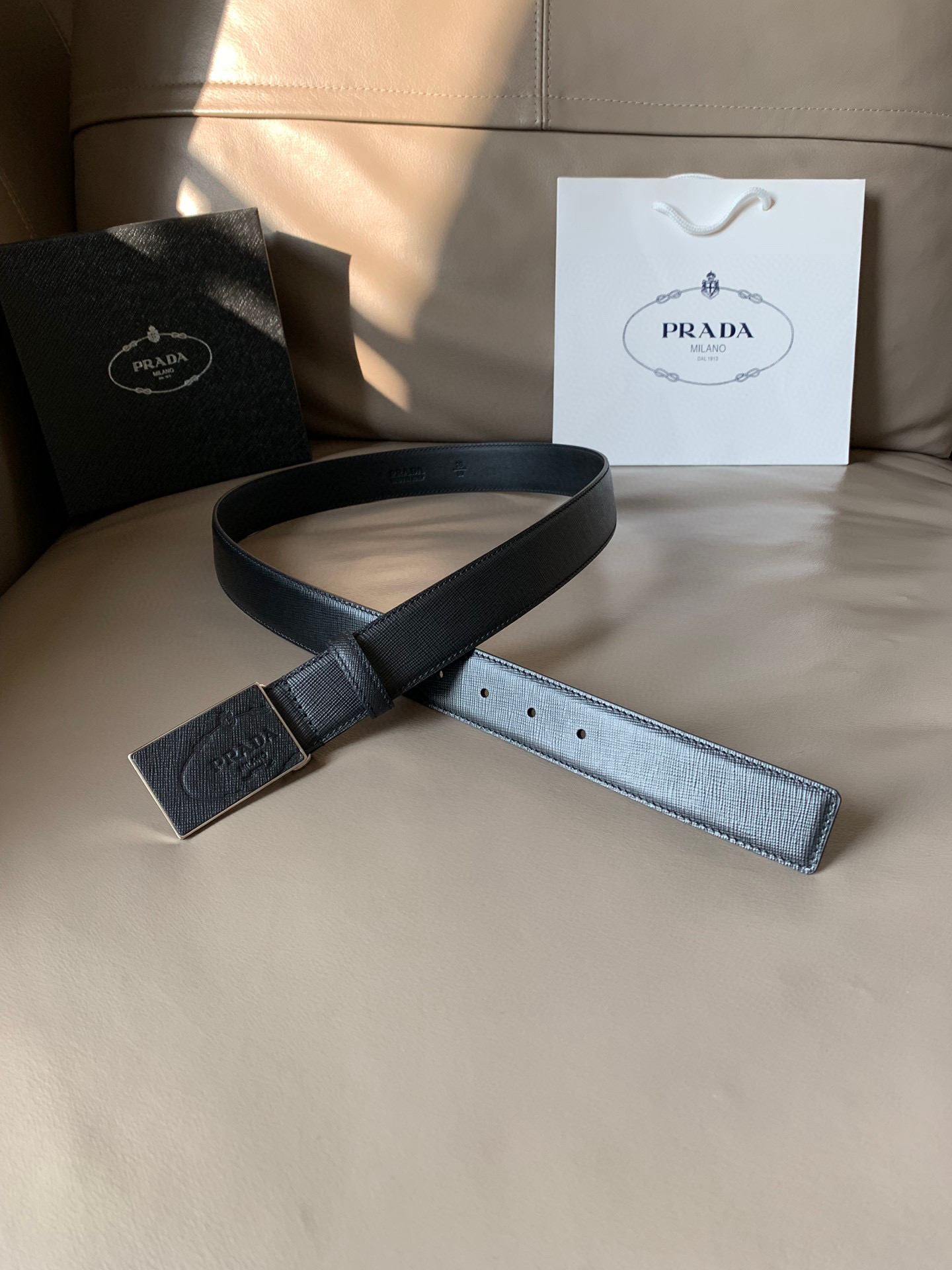 프라다 Prada 벨트 34mm