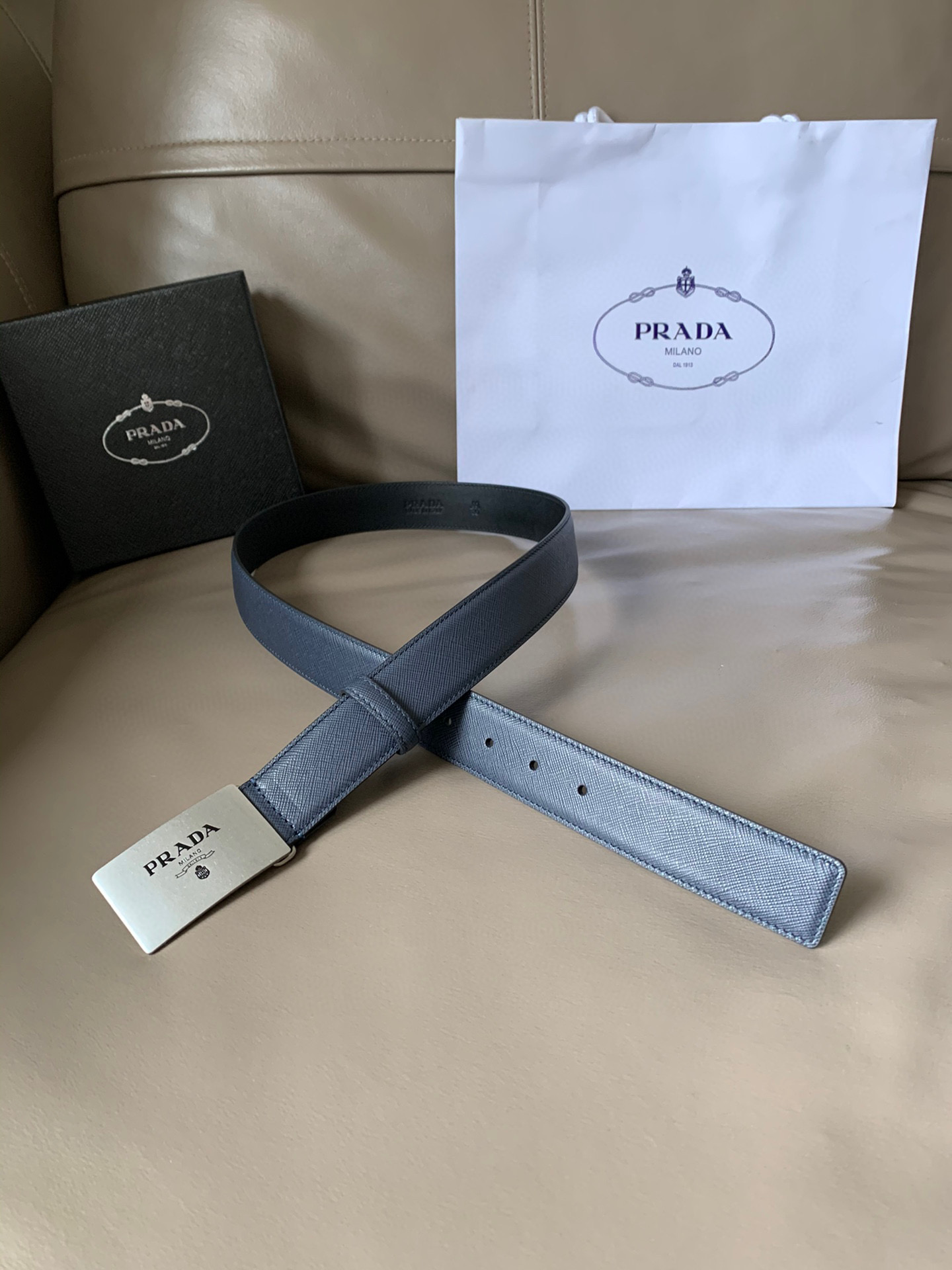 프라다 Prada 벨트 34mm