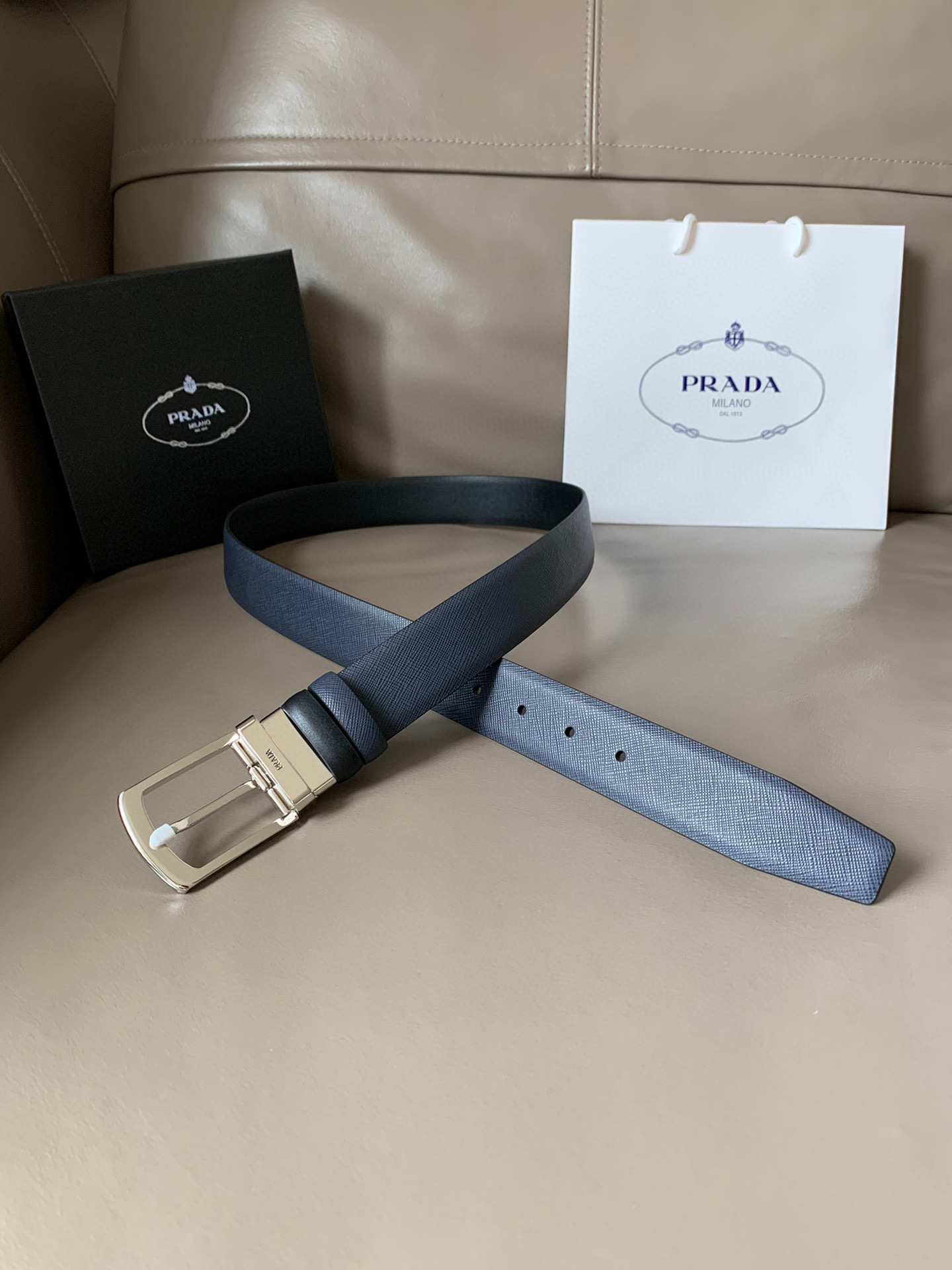 프라다 Prada 벨트 34mm