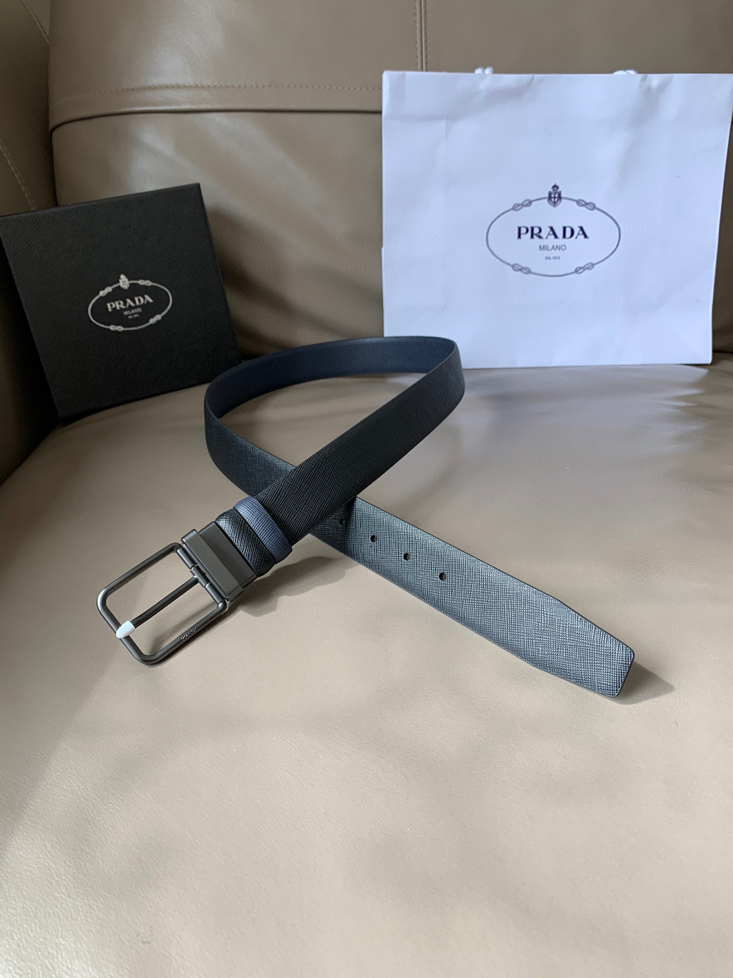 프라다 Prada 벨트 34mm