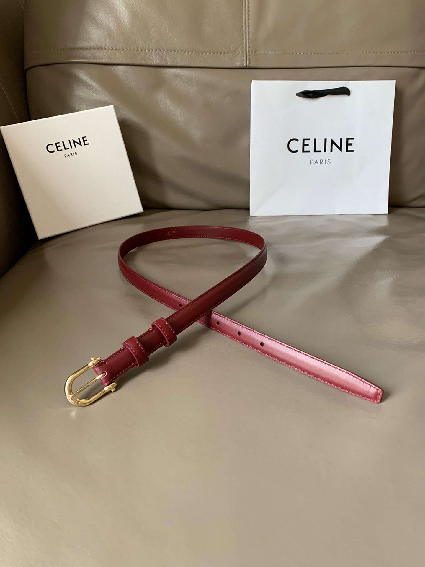 셀린느 CELINE 벨트 18mm