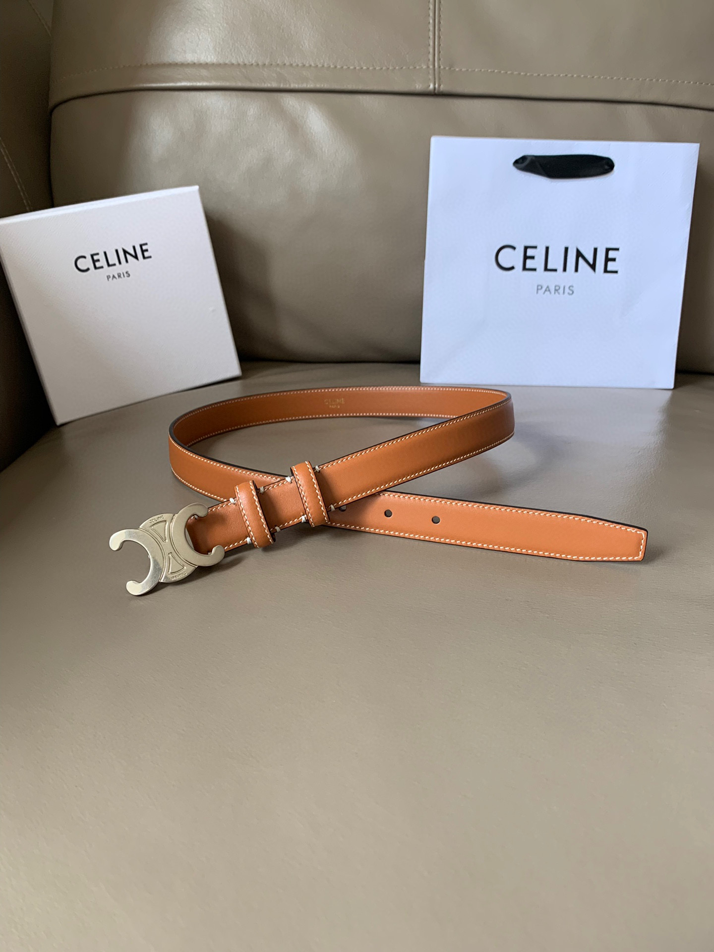 셀린느 CELINE 벨트 24mm