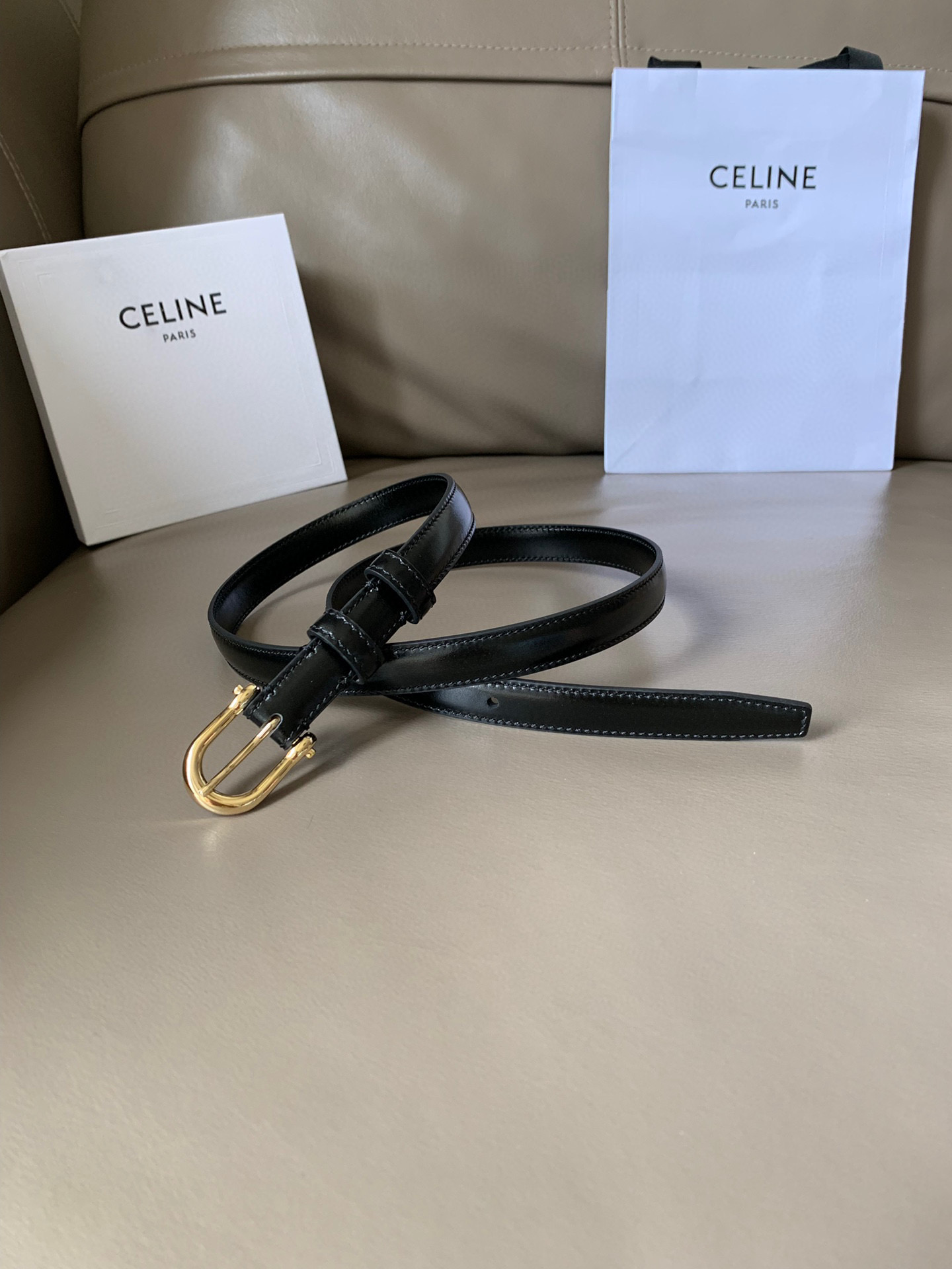 셀린느 CELINE 벨트 18mm