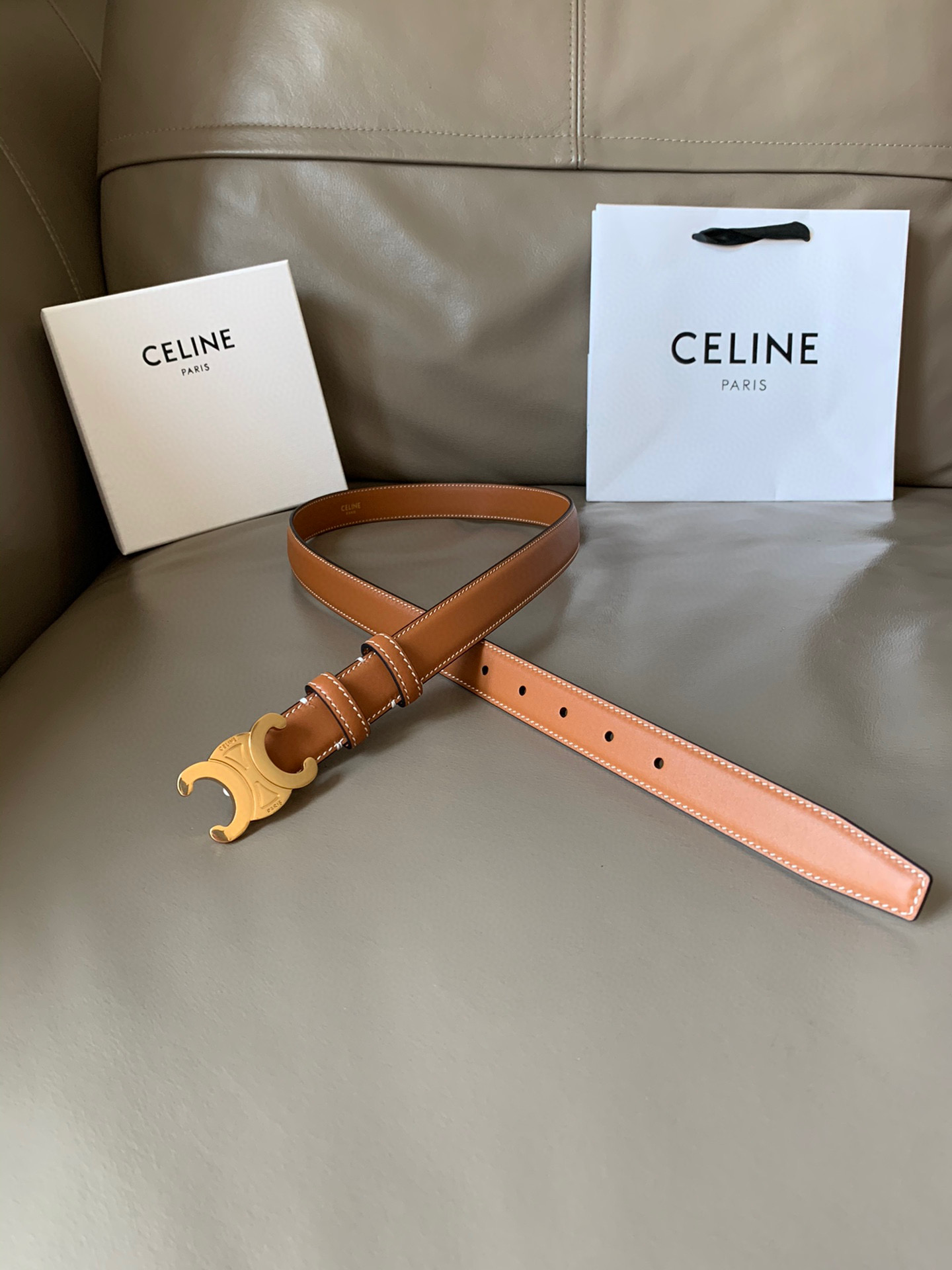 셀린느 CELINE 벨트 24mm