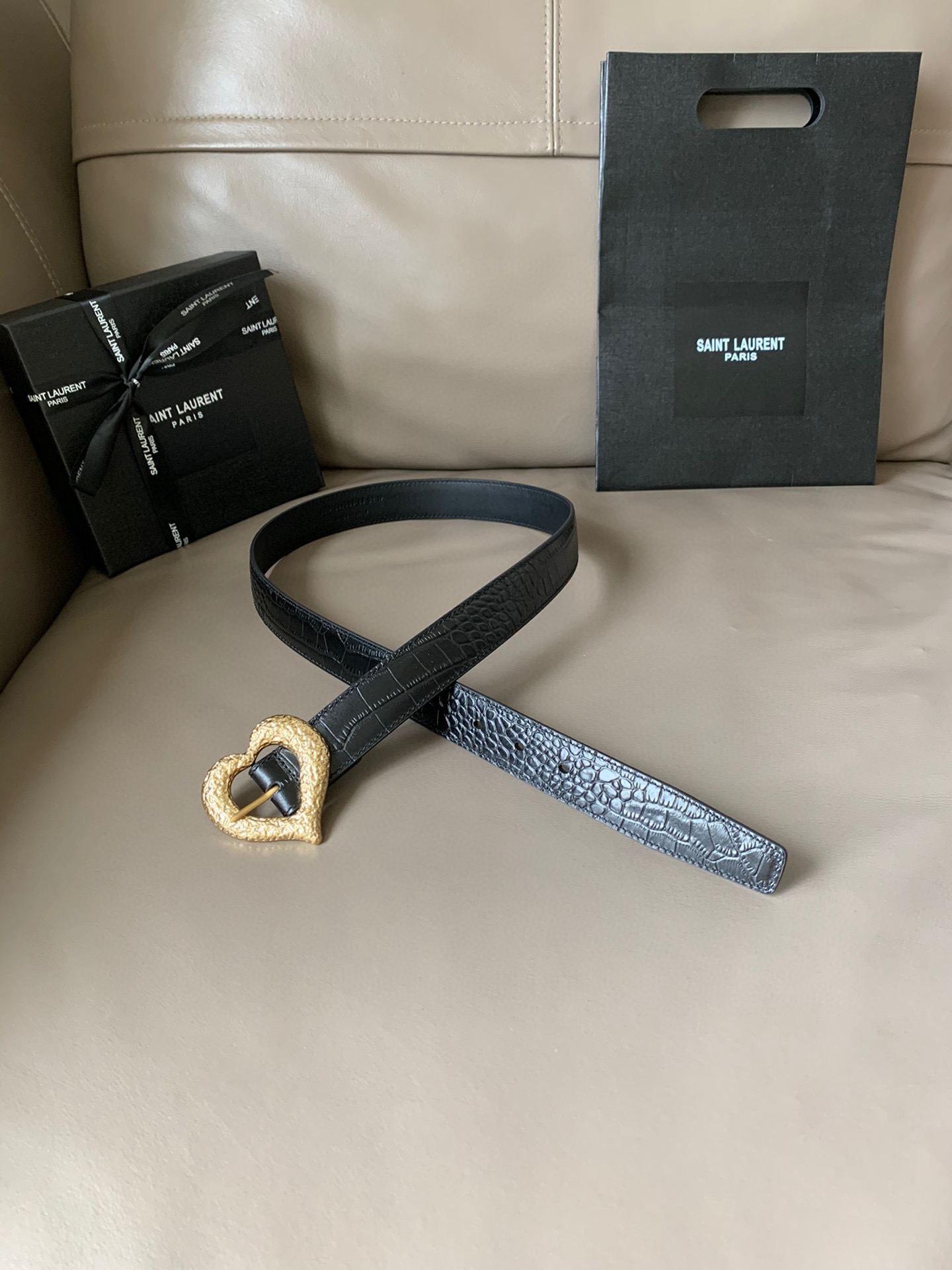 생로랑 Saint Laurent 벨트 30mm