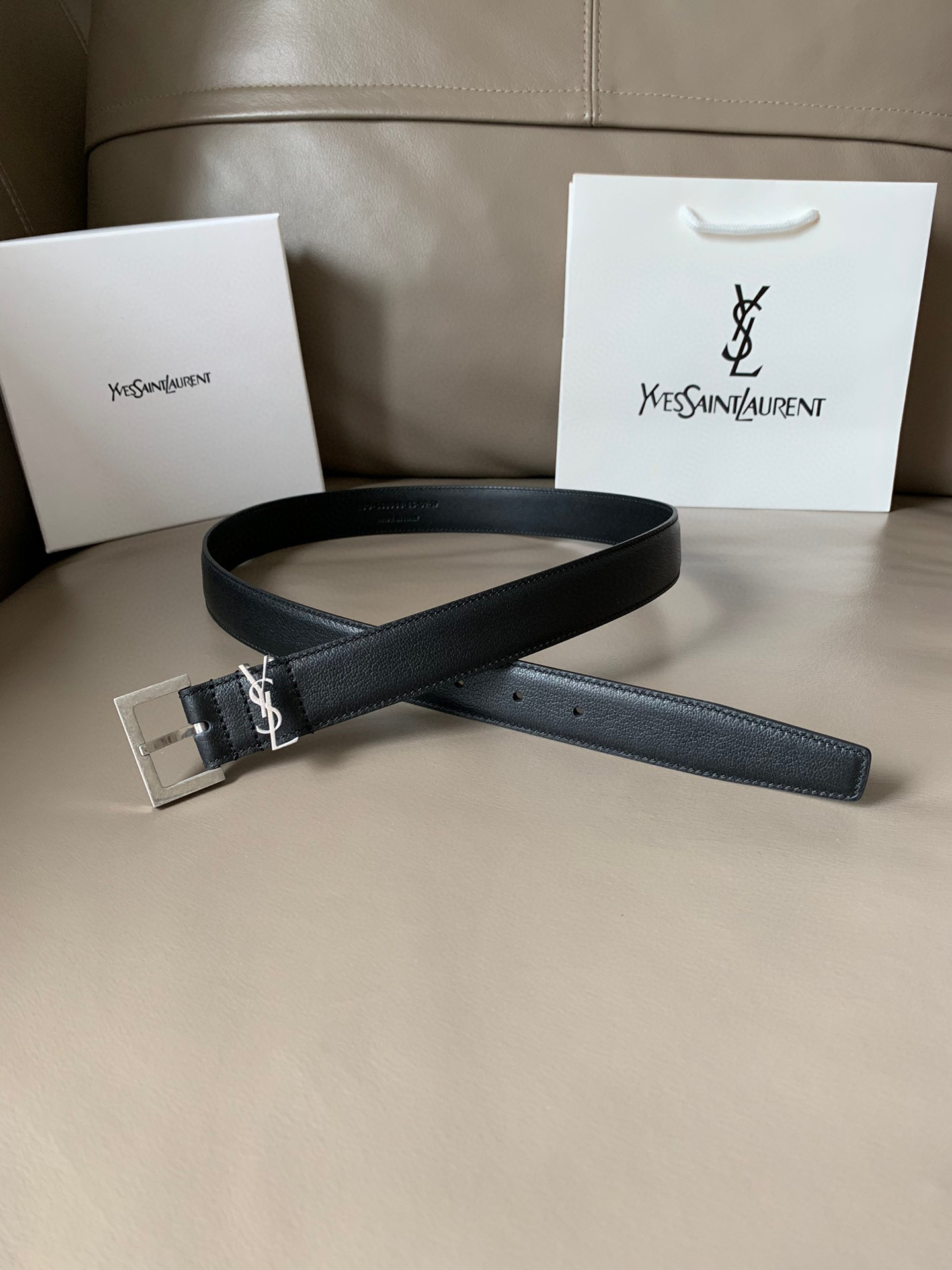 생로랑 Saint Laurent 벨트 30mm