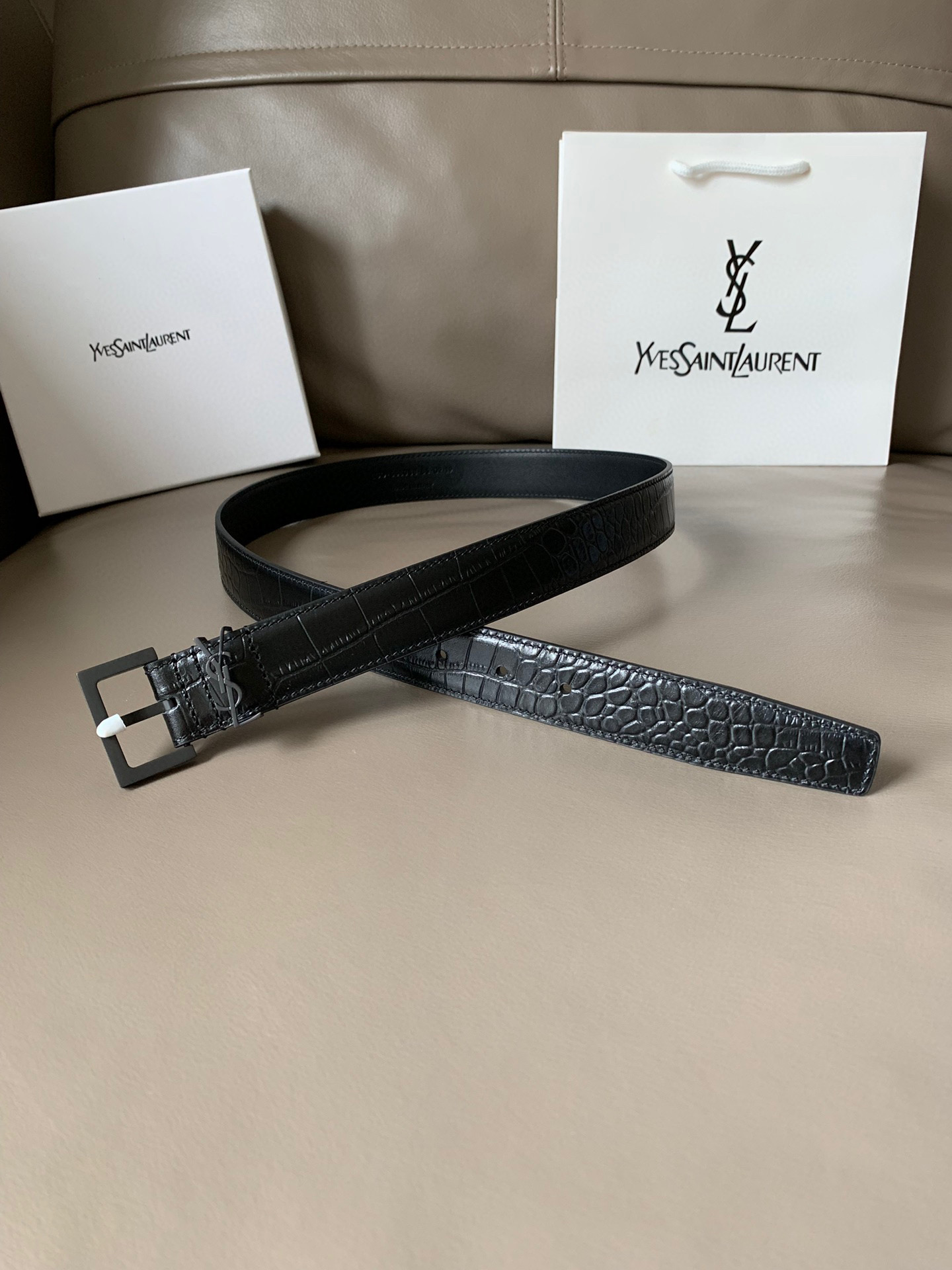 생로랑 Saint Laurent 벨트 30mm