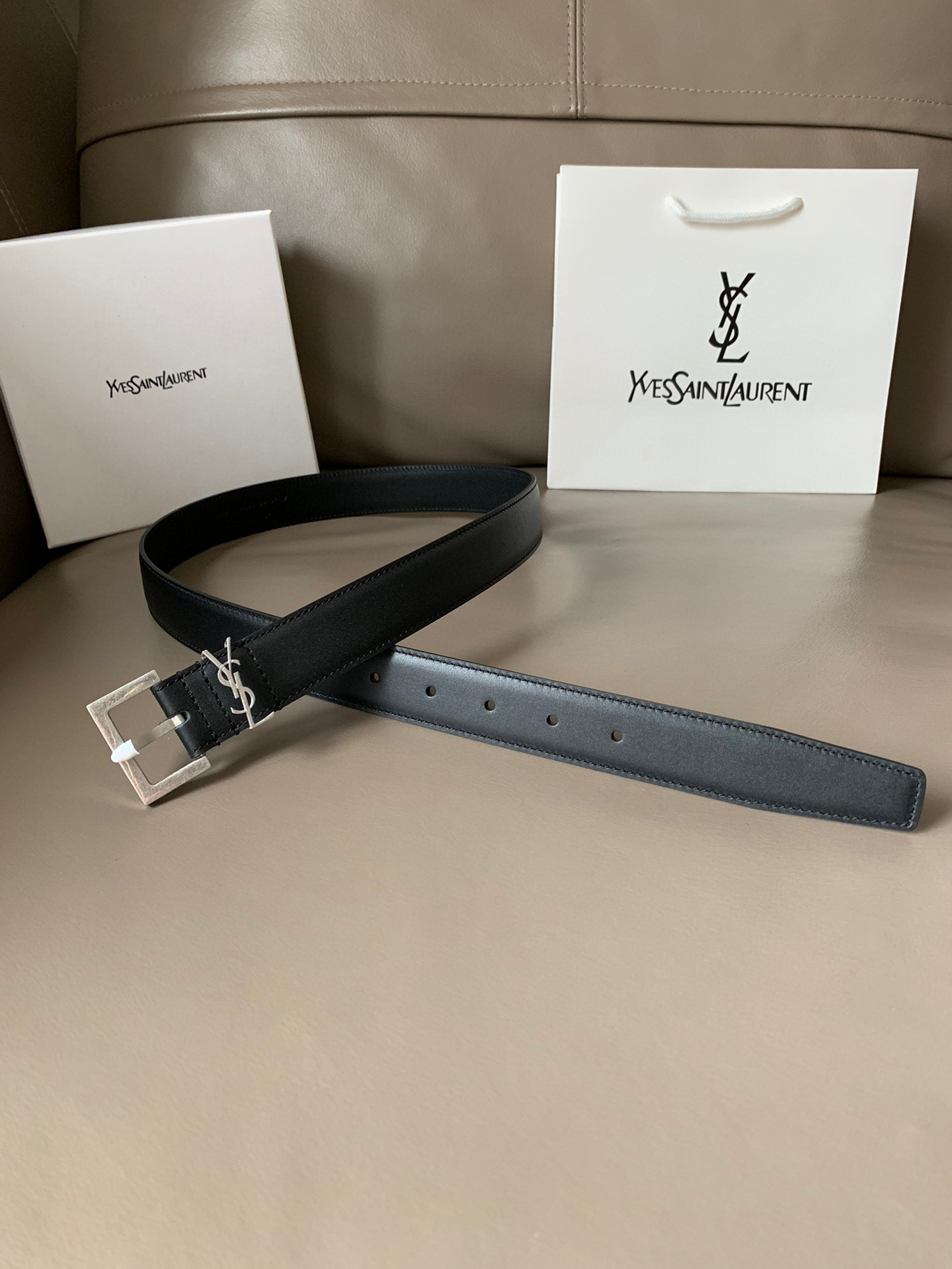생로랑 Saint Laurent 벨트 30mm