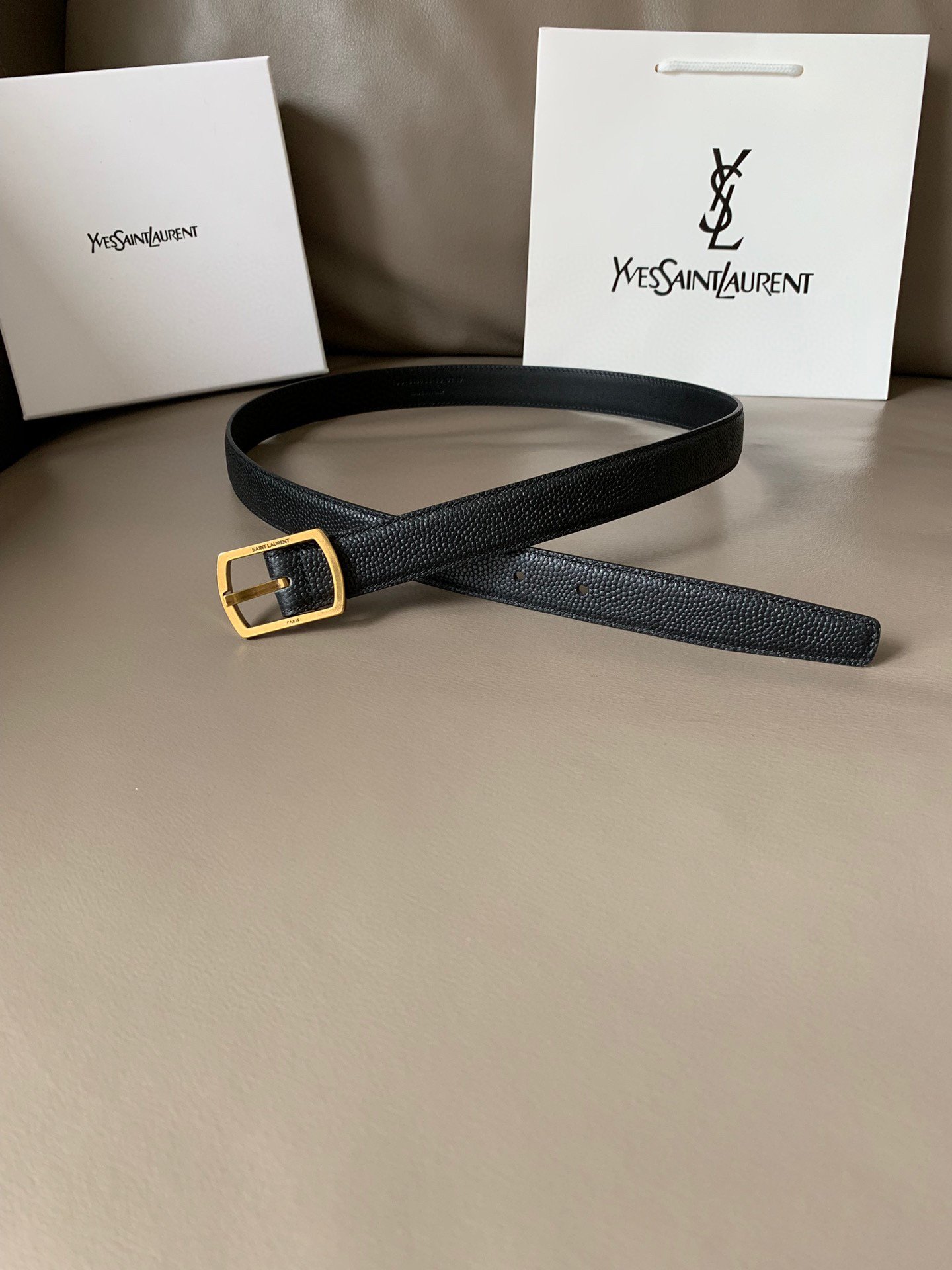 생로랑 Saint Laurent 벨트 15mm