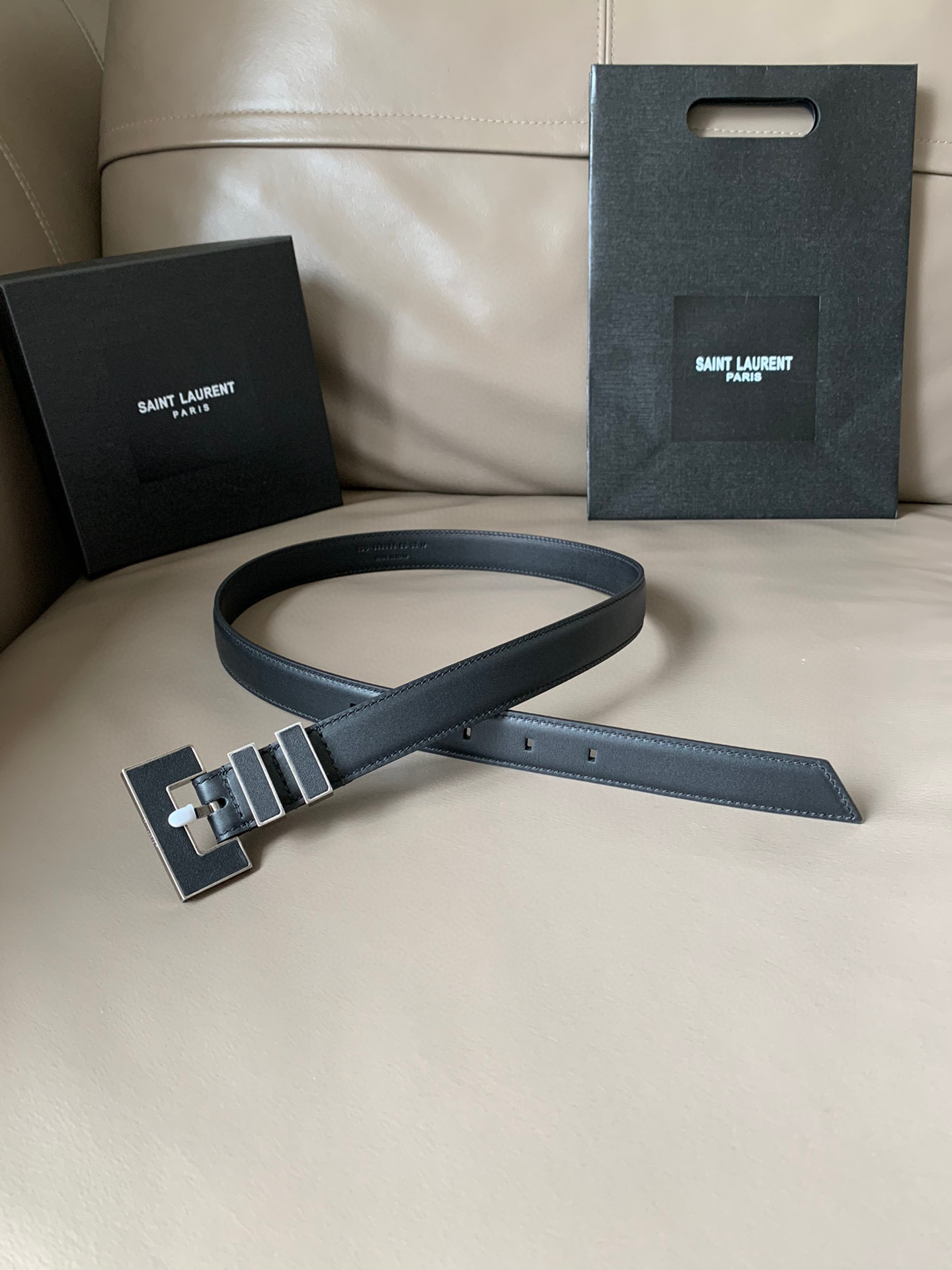 생로랑 Saint Laurent 벨트 25mm