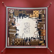 루이비통 Louis Vuitton M77333 SKYLINE 스카이라인 스퀘어 스카프 90*90cm