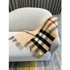 버버리 Burberry 울 캐시미어 후드 케이프 200*36cm