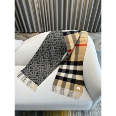 버버리 Burberry 울 캐시미어 후드 케이프  200*36cm