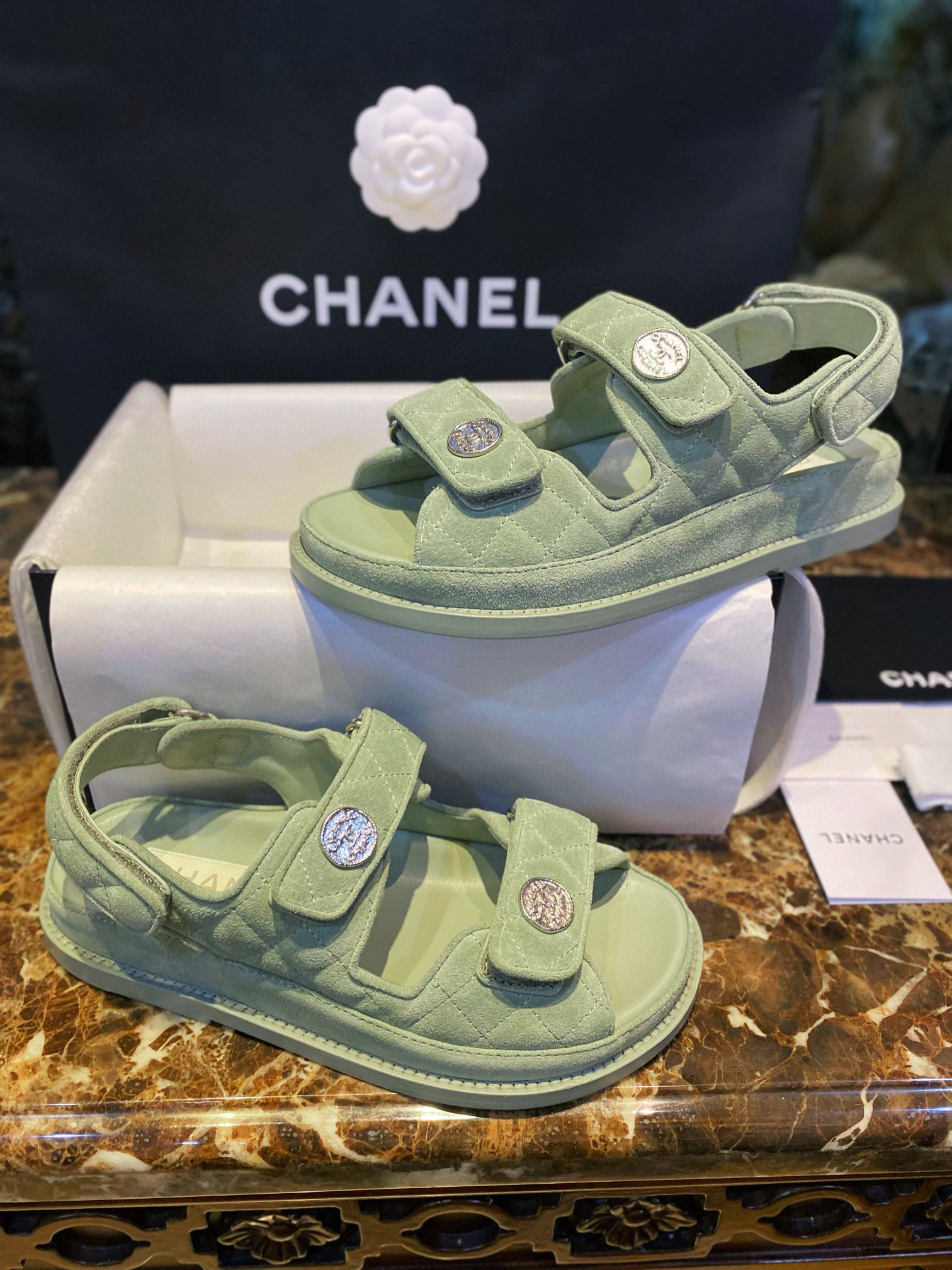 샤넬 CHANEL 샌들