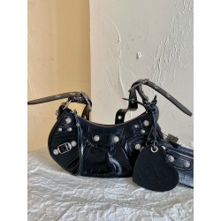 발렌시아가 Balenciaga LE CAGOLE XS 숄더백 671309  블랙