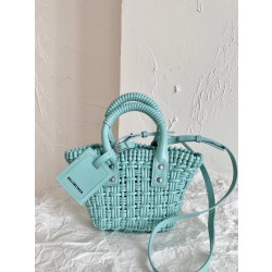 발렌시아가 Balenciaga BISTRO XXS 스트랩 678028 박하녹색