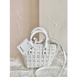 발렌시아가 Balenciaga BISTRO XXS 스트랩 678028 화이트