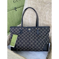 구찌 Gucci Ophidia 웹(Web) 미디엄 토트백 631685 블랙