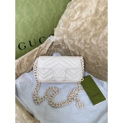 구찌 Gucci GG Marmont 벨트백 699757 화이트