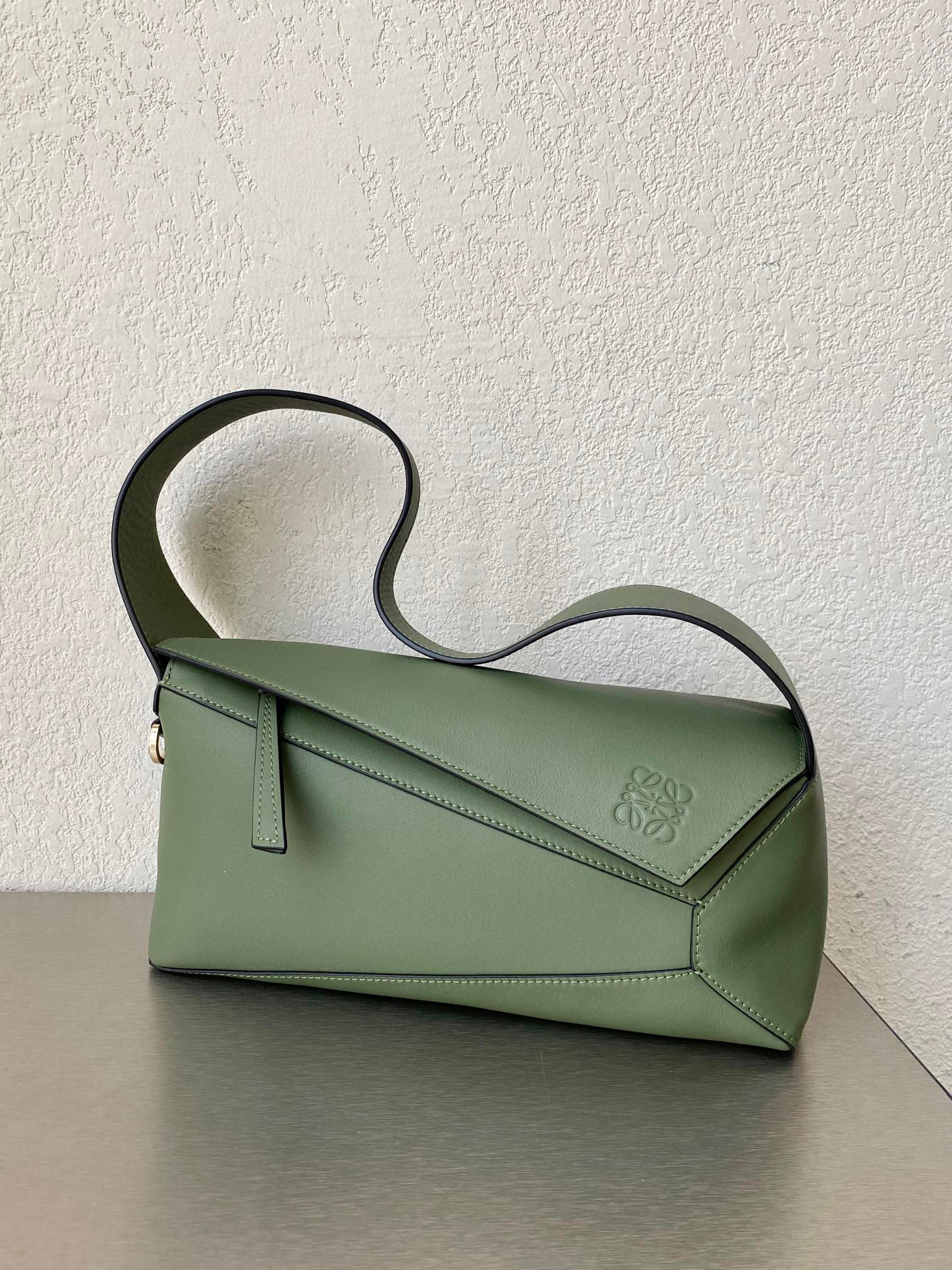 로에베 Loewe Puzzle hobo 숄더백 51067 그린