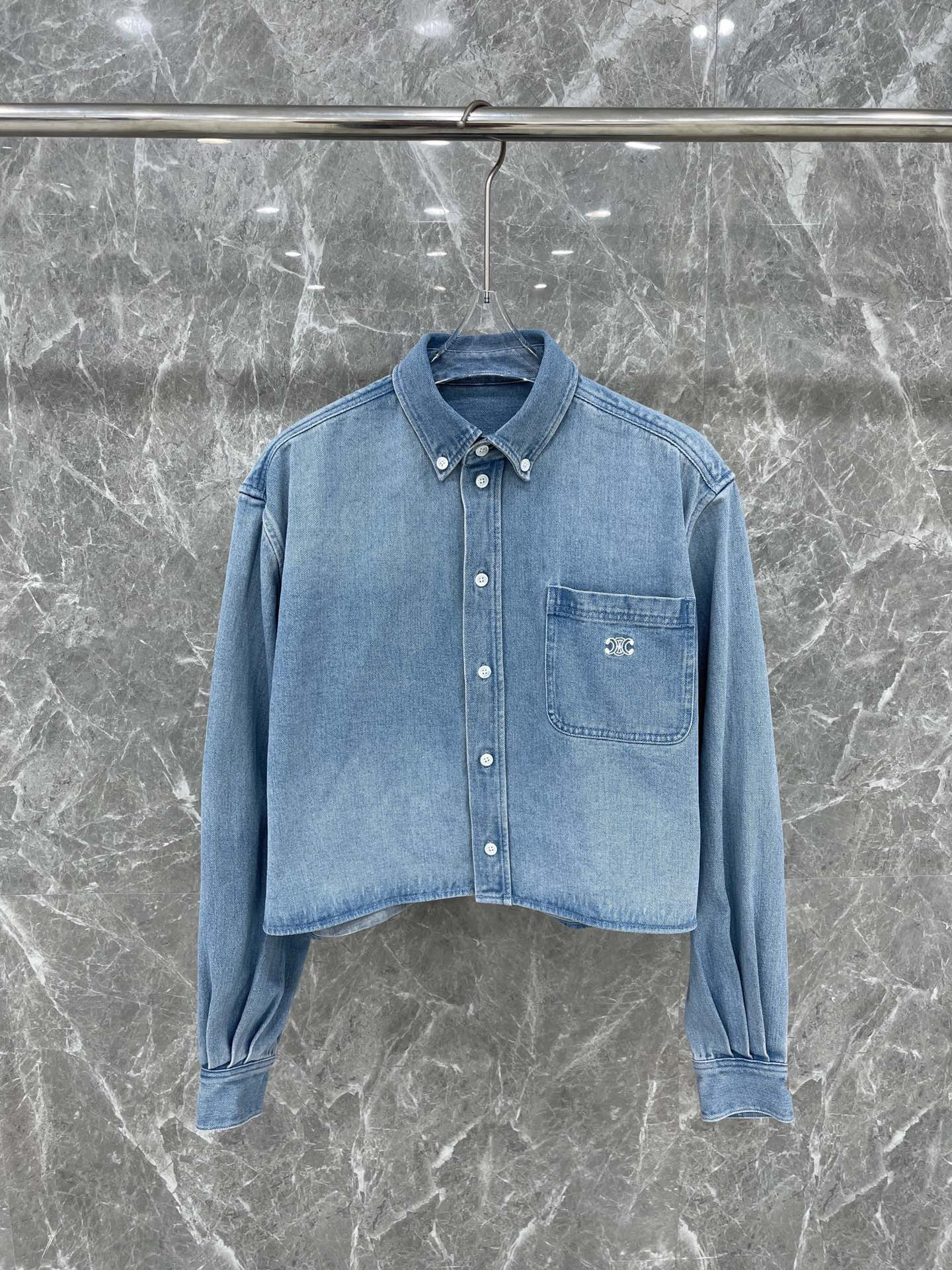 [대리석집] 샤넬 CHANEL 데님 셔츠