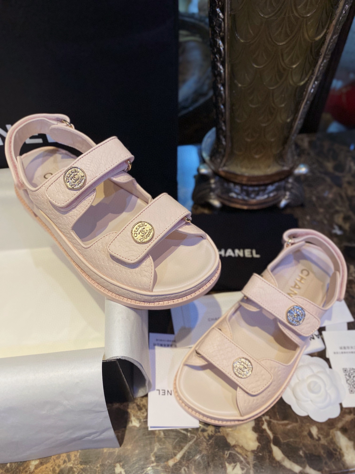 샤넬 CHANEL 샌들