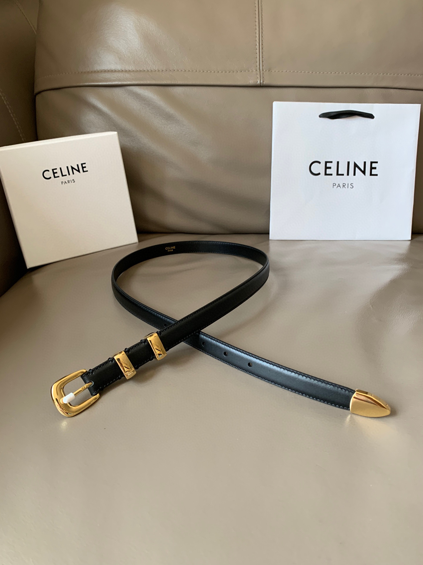 셀린느 CELINE 벨트 18mm