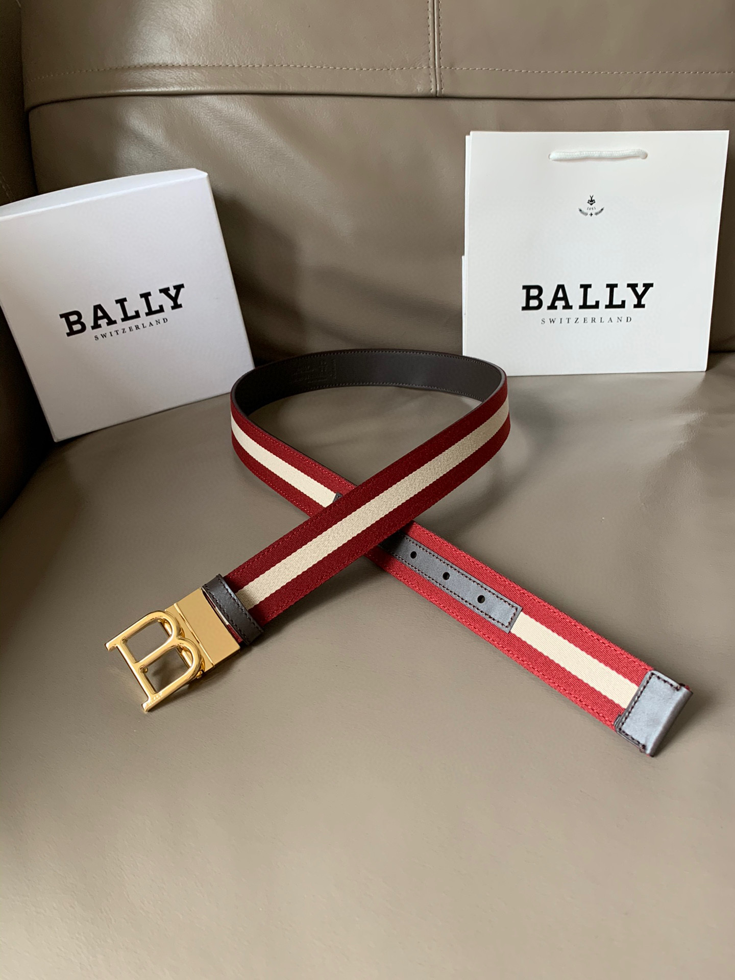 발리 BALLY 벨트 34mm