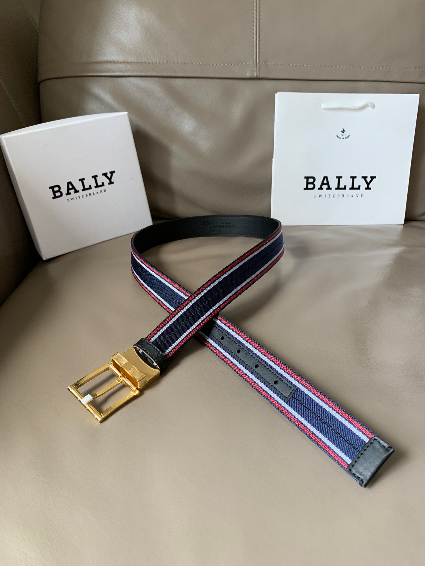 발리 BALLY 벨트 35mm