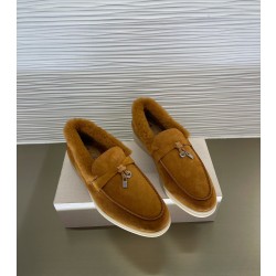 로로피아나 Loro Piana Summer Charms Walk 모카신 스웨이드 소재