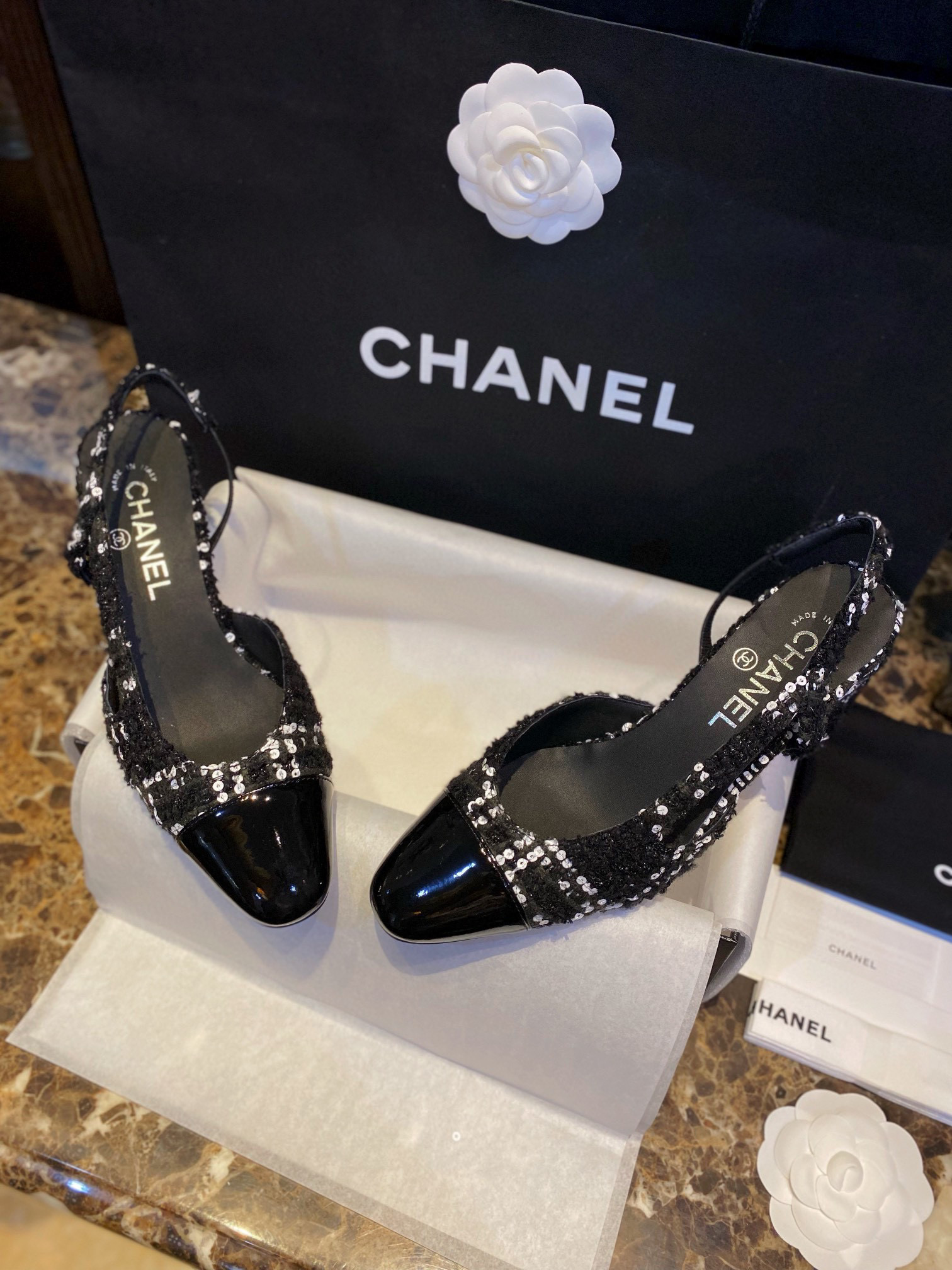 샤넬 CHANEL 하이힐