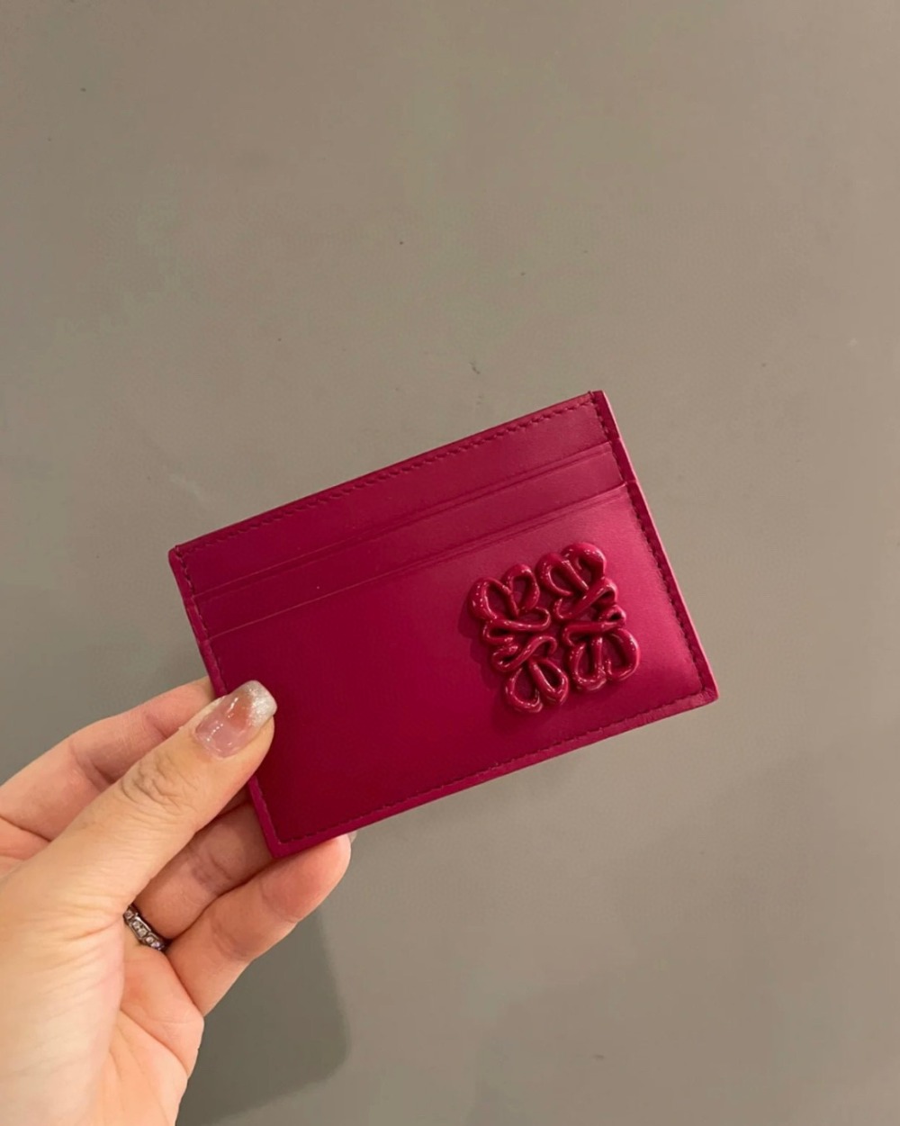 로에베 Loewe 66050 카드 지갑 10.3cm