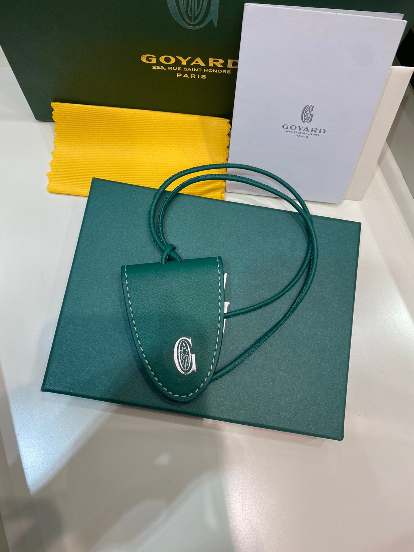 고야드 GOYARD 백클립 백참