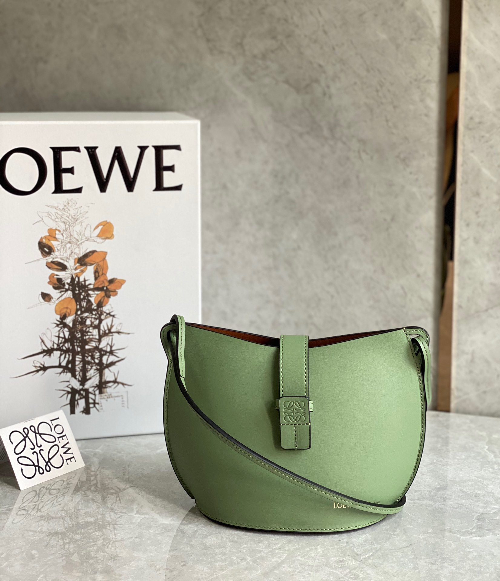 로에베 Loewe 버킷 백  14CM