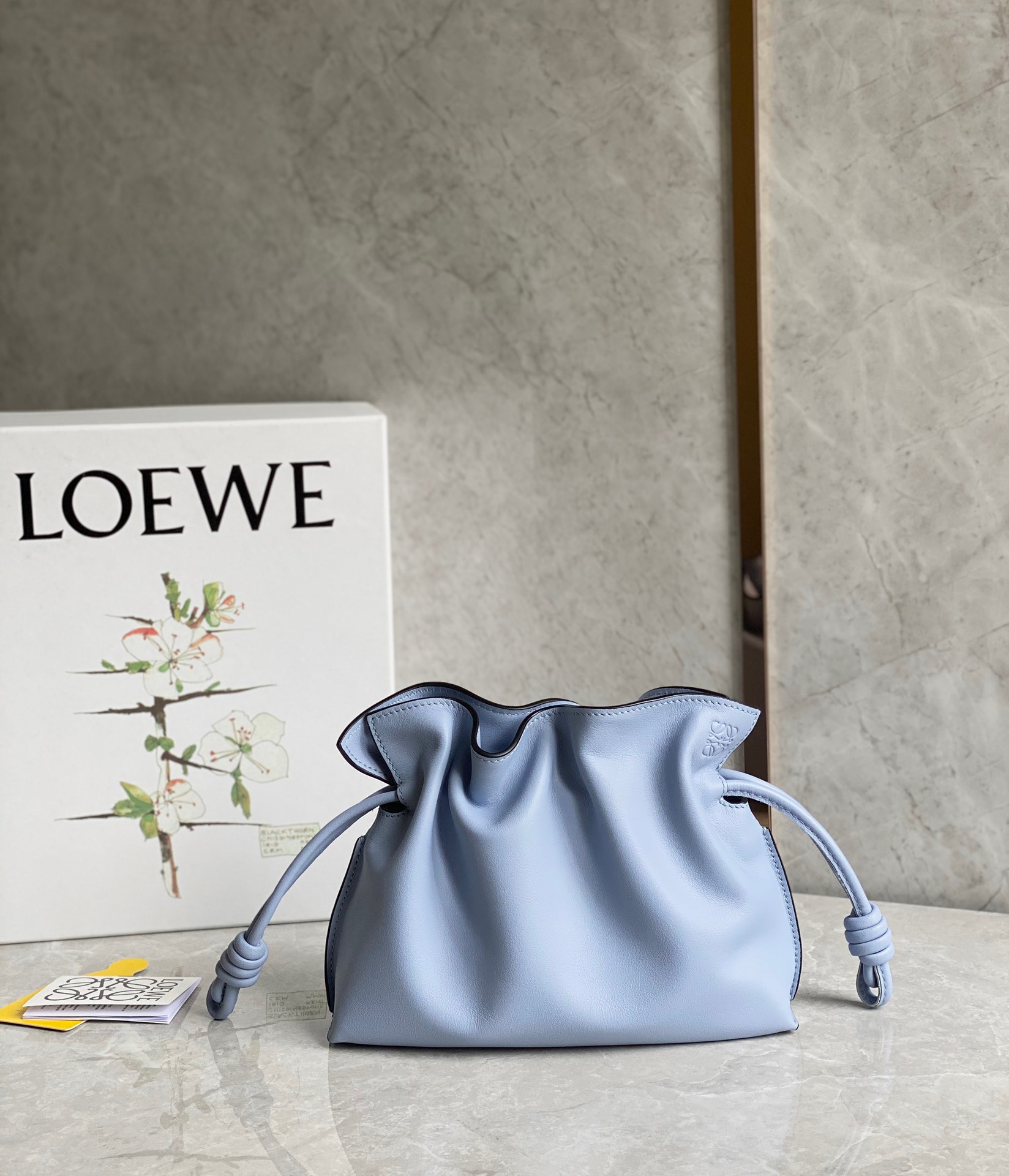 로에베 Loewe 미니 플라멩코 클러치 - 나파 카프스킨 23.9CM