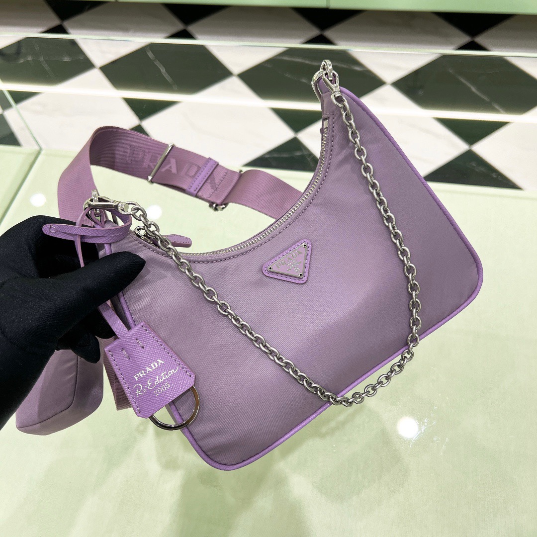 프라다 Prada Hobo 1BH204 크로스 백  22CM