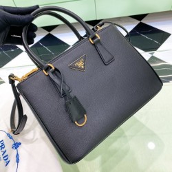 프라다 Prada 1Ba863 탑 핸들백 28CM